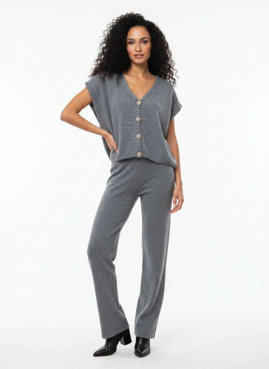Wholesaler EMAGLIFICIO - Sleeveless sweater with buttons