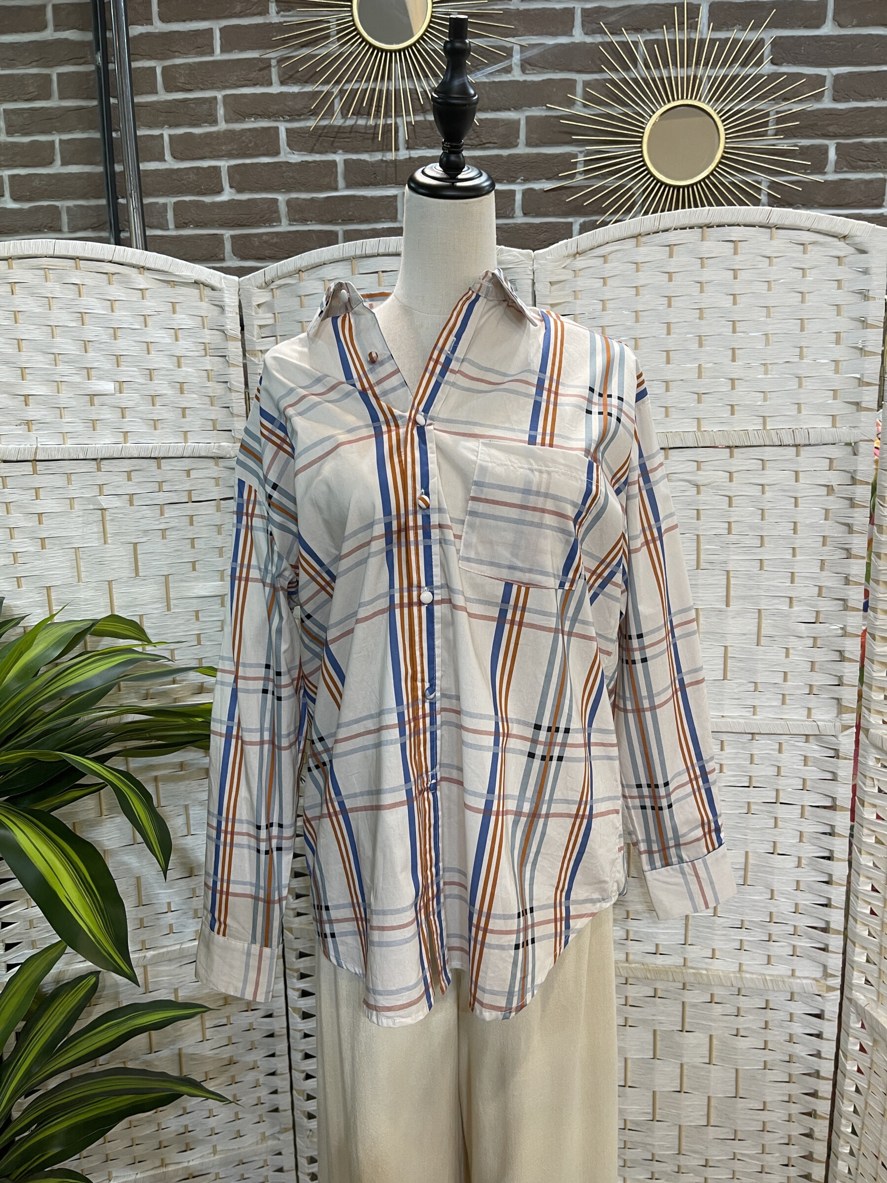 Grossiste Emi Jo - CHEMISE A CARREAUX