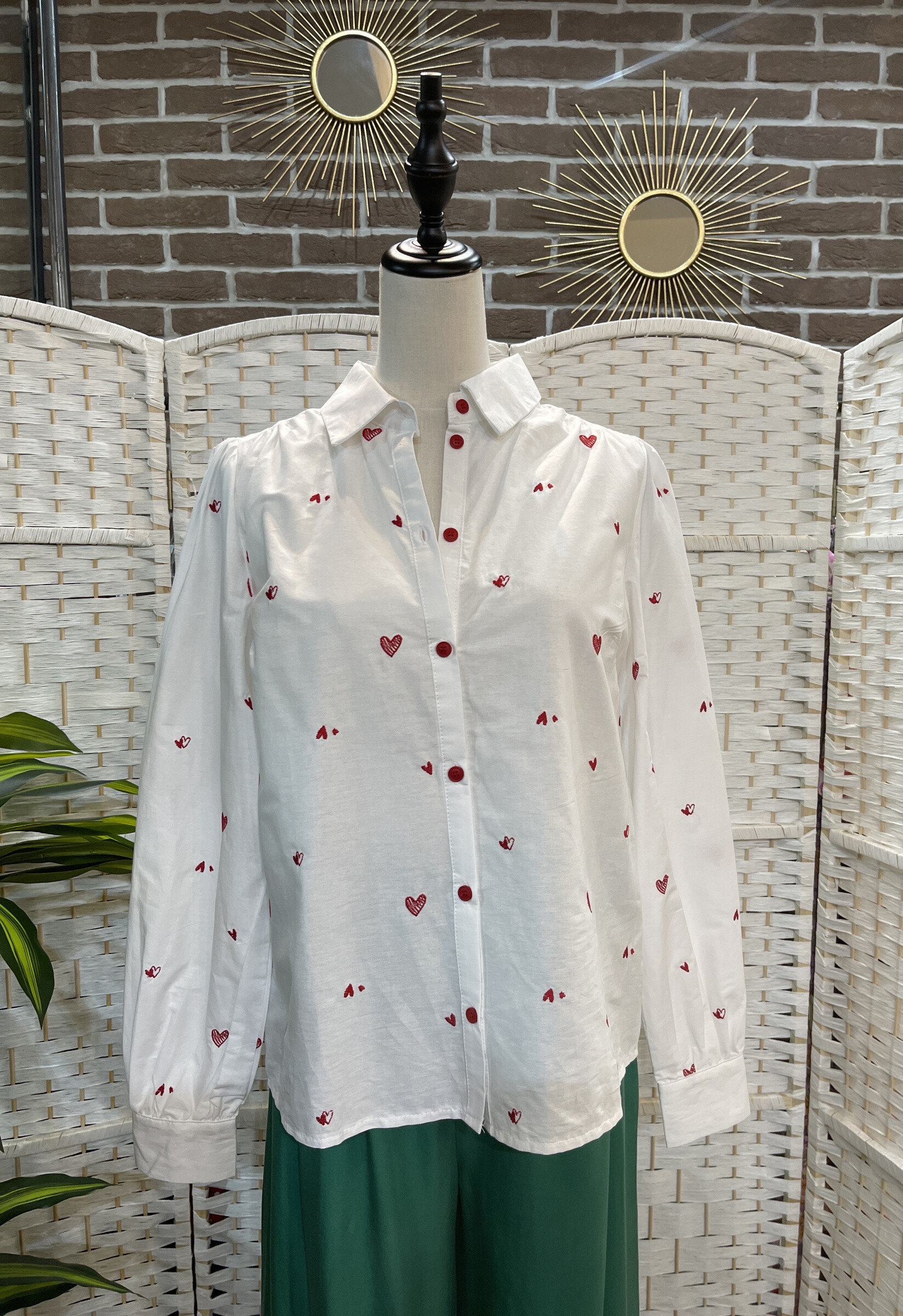Grossiste Emi Jo - CHEMISE COEUR