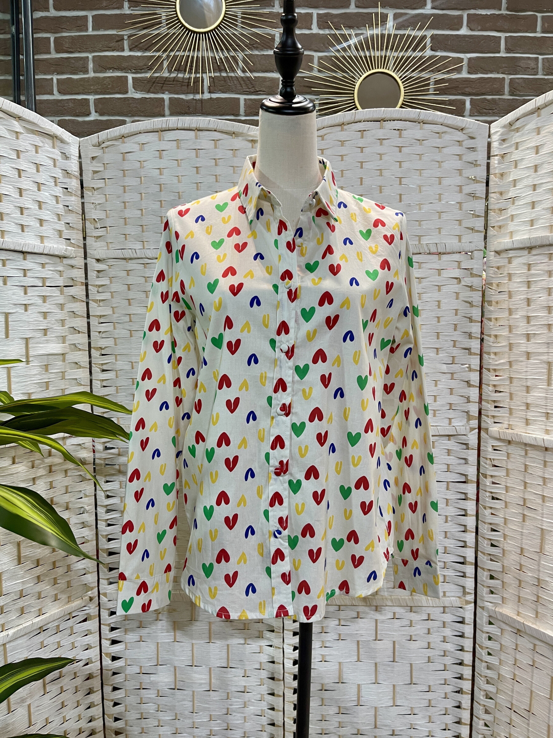 Grossiste Emi Jo - CHEMISE COEUR