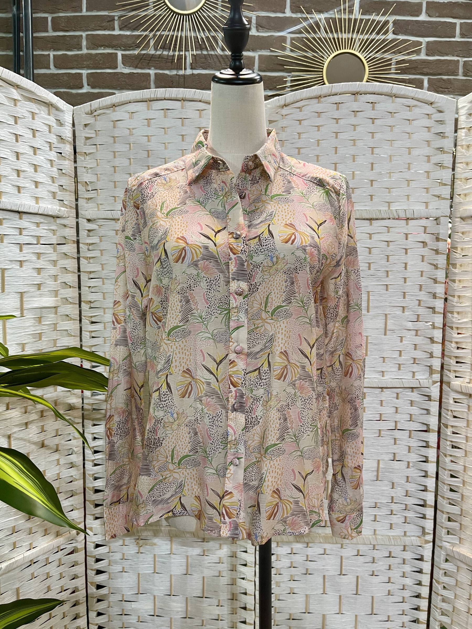 Grossiste Emi Jo - CHEMISE FLORA
