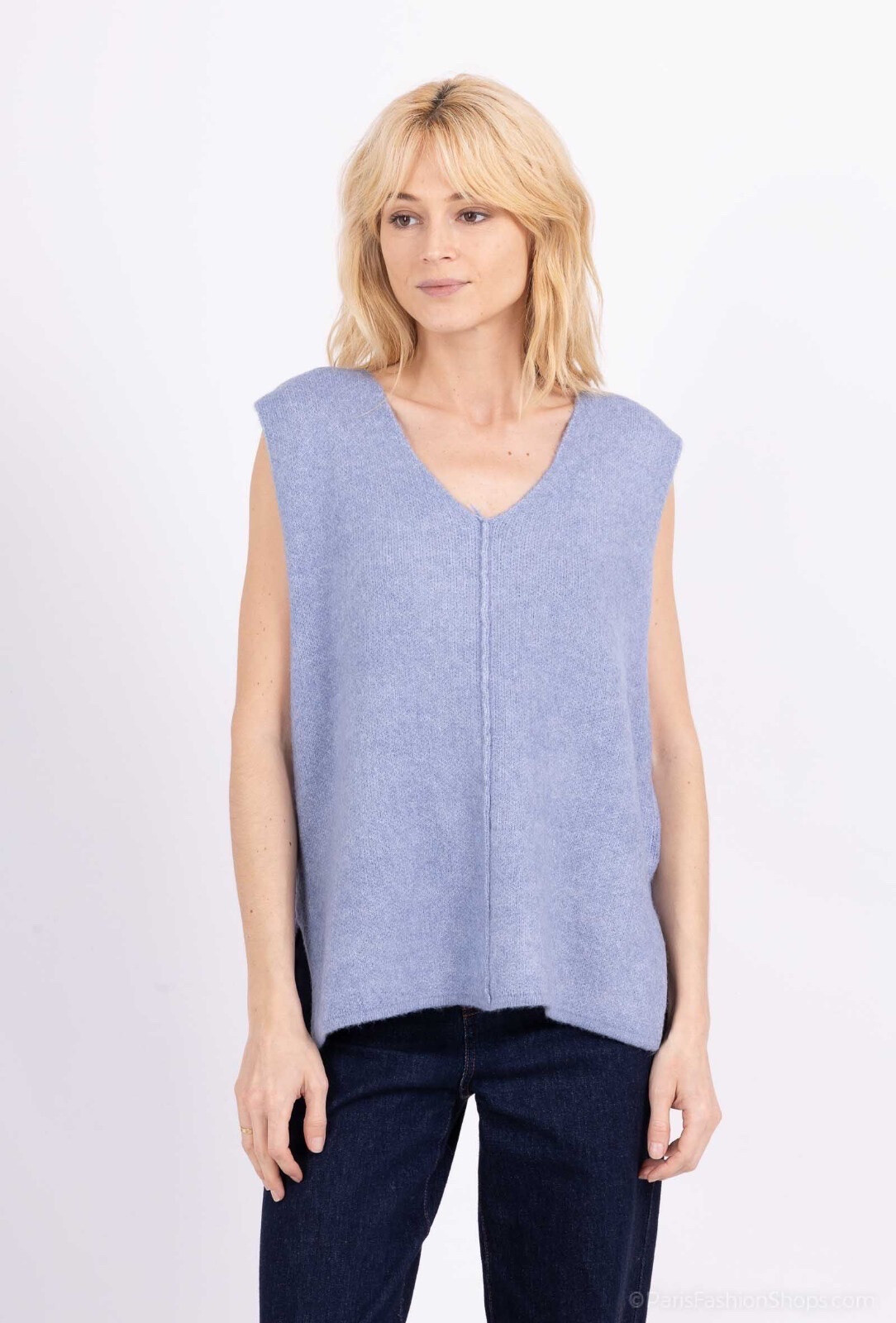 Grossiste Emi Jo - PULLS SANS MANCHE
