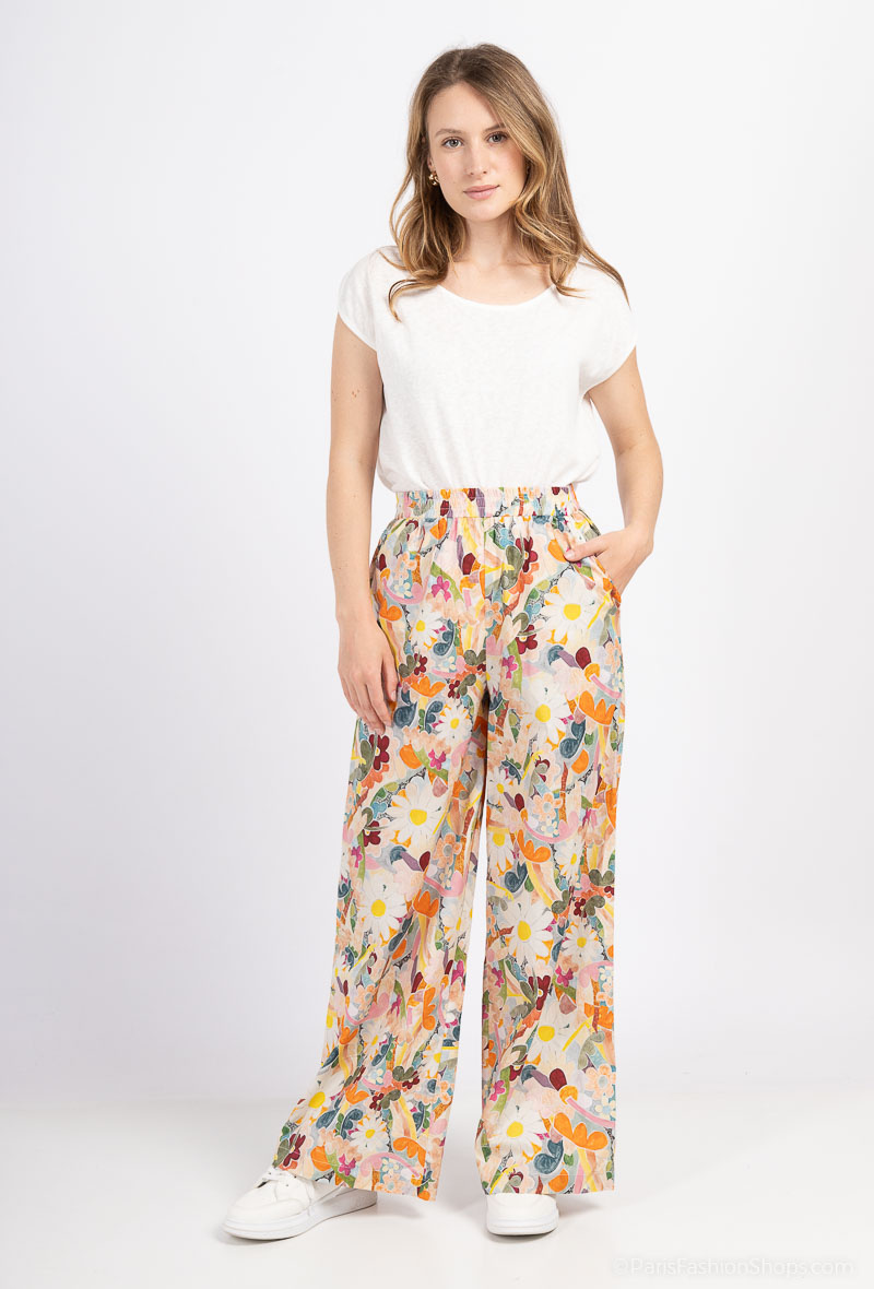 Grossiste Emi Jo - pantalon  olivier
