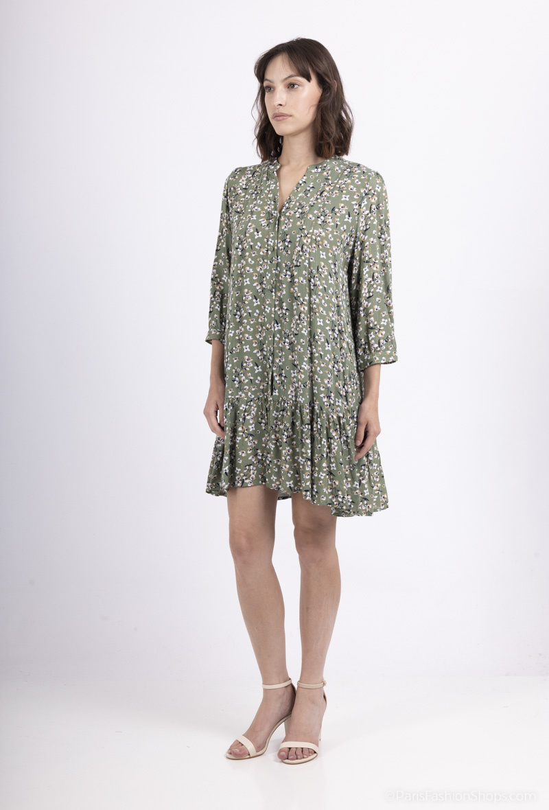 Grossiste Emi Jo - Robe imprimé fleurs
