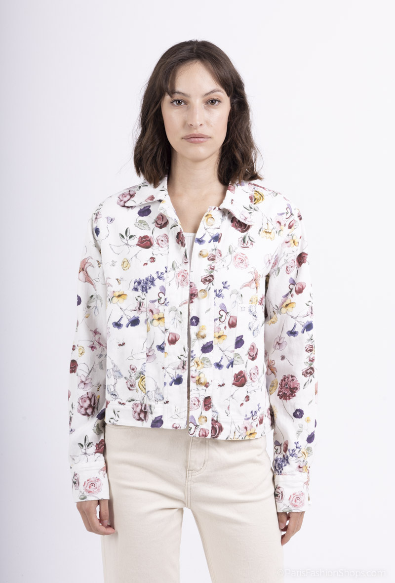 Grossiste Emi Jo - Veste imprimé fleurs