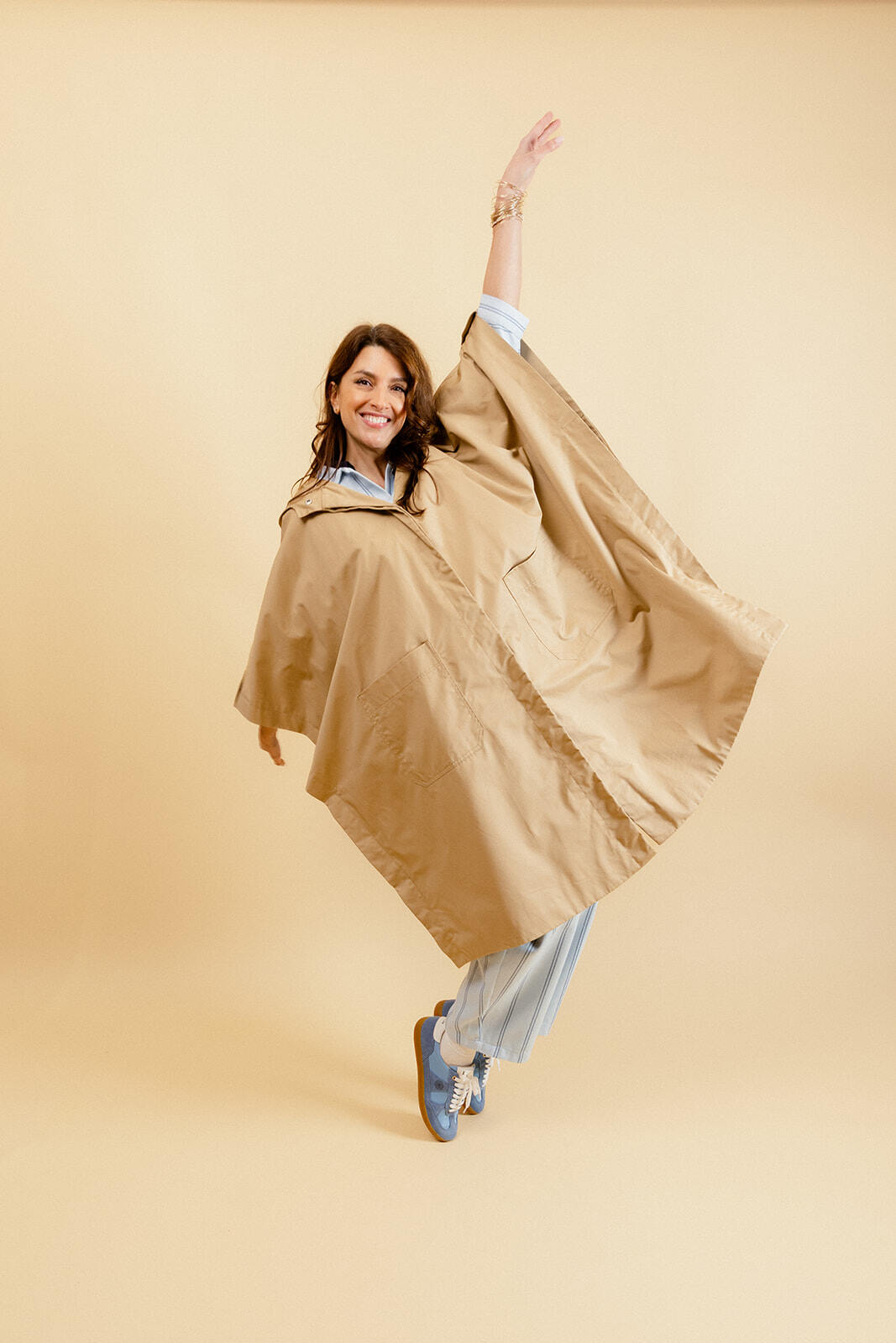 Grossiste EMILIE K PRET A PORTER - ELEANOR PARKA LARGE STYLE PONCHO