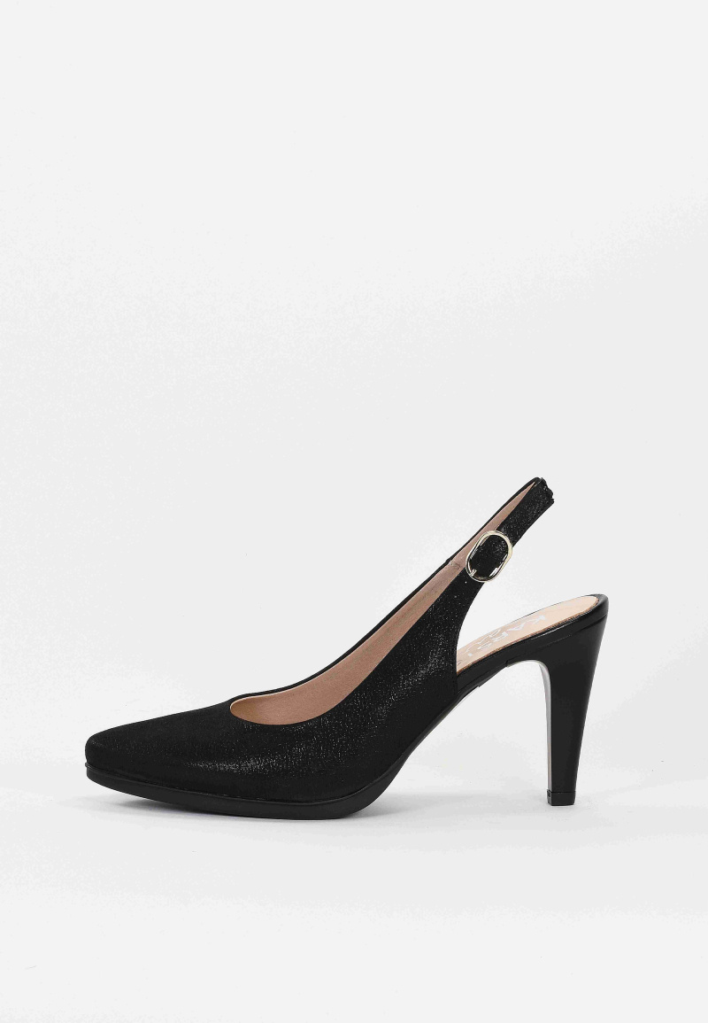 Wholesaler EMILIE KARSTON - MYAX Elegant open-back pumps.