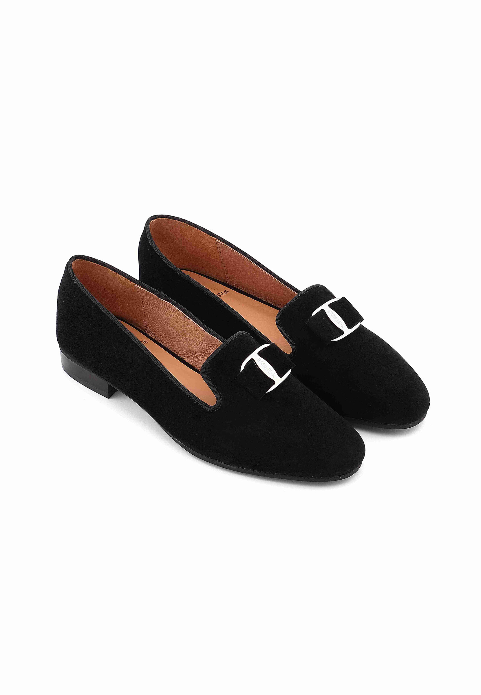 Mayorista EMILIE KARSTON - Cuero de yuni mocasin con bucle decorativo