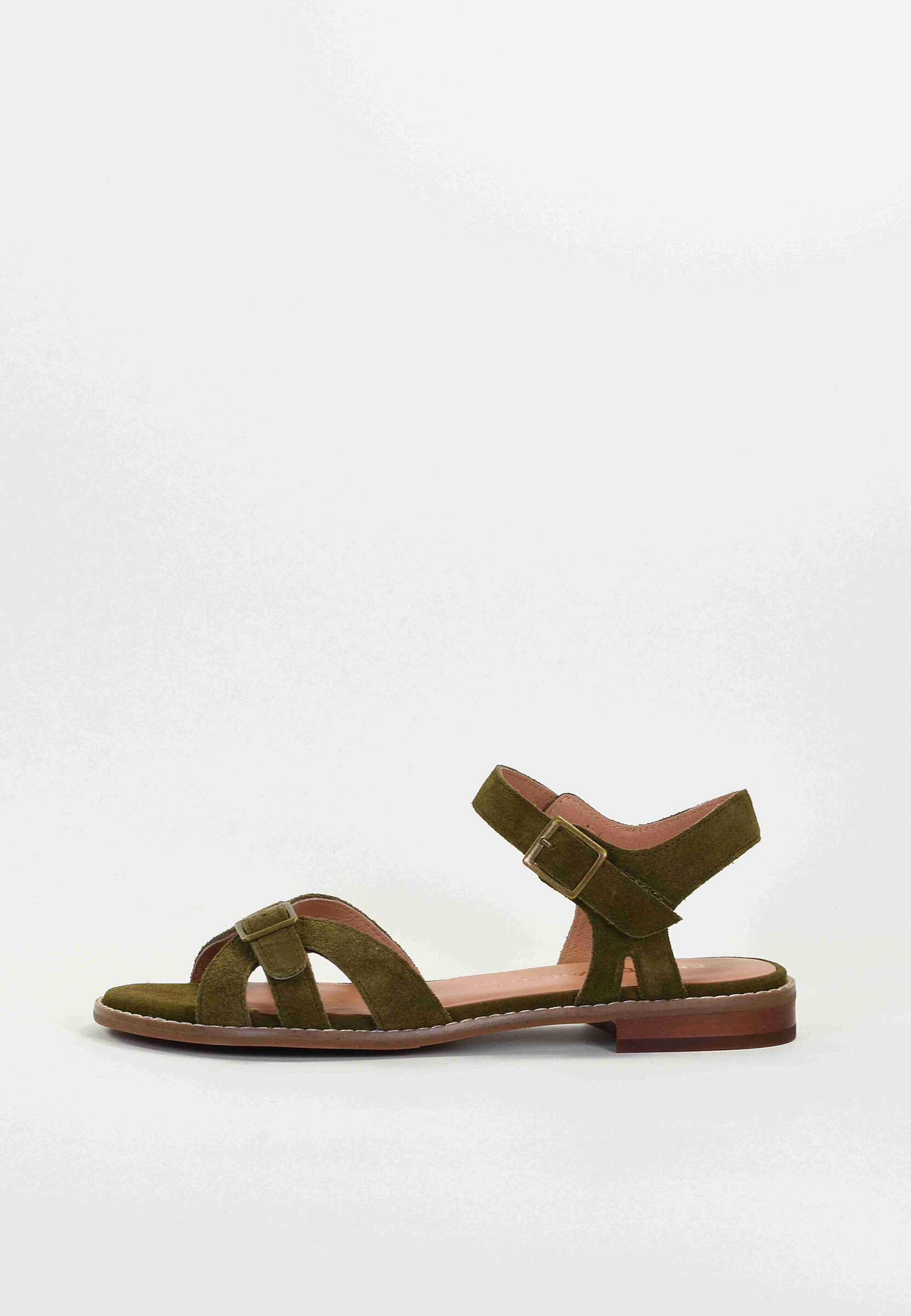 Wholesaler EMILIE KARSTON - Plate Xane sandal with leather crossed straps