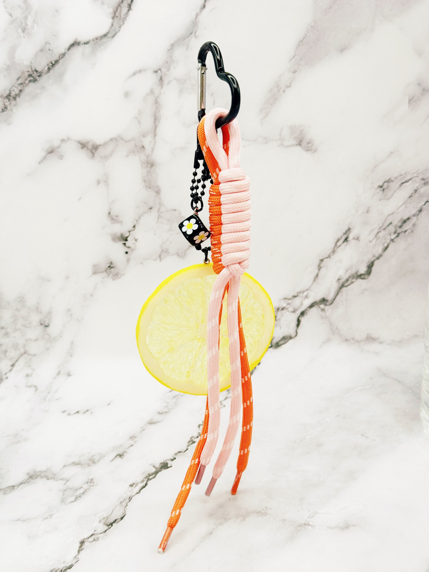 Grossiste Emily - Accessoire Sac/Porte Clés Couleur Citrons