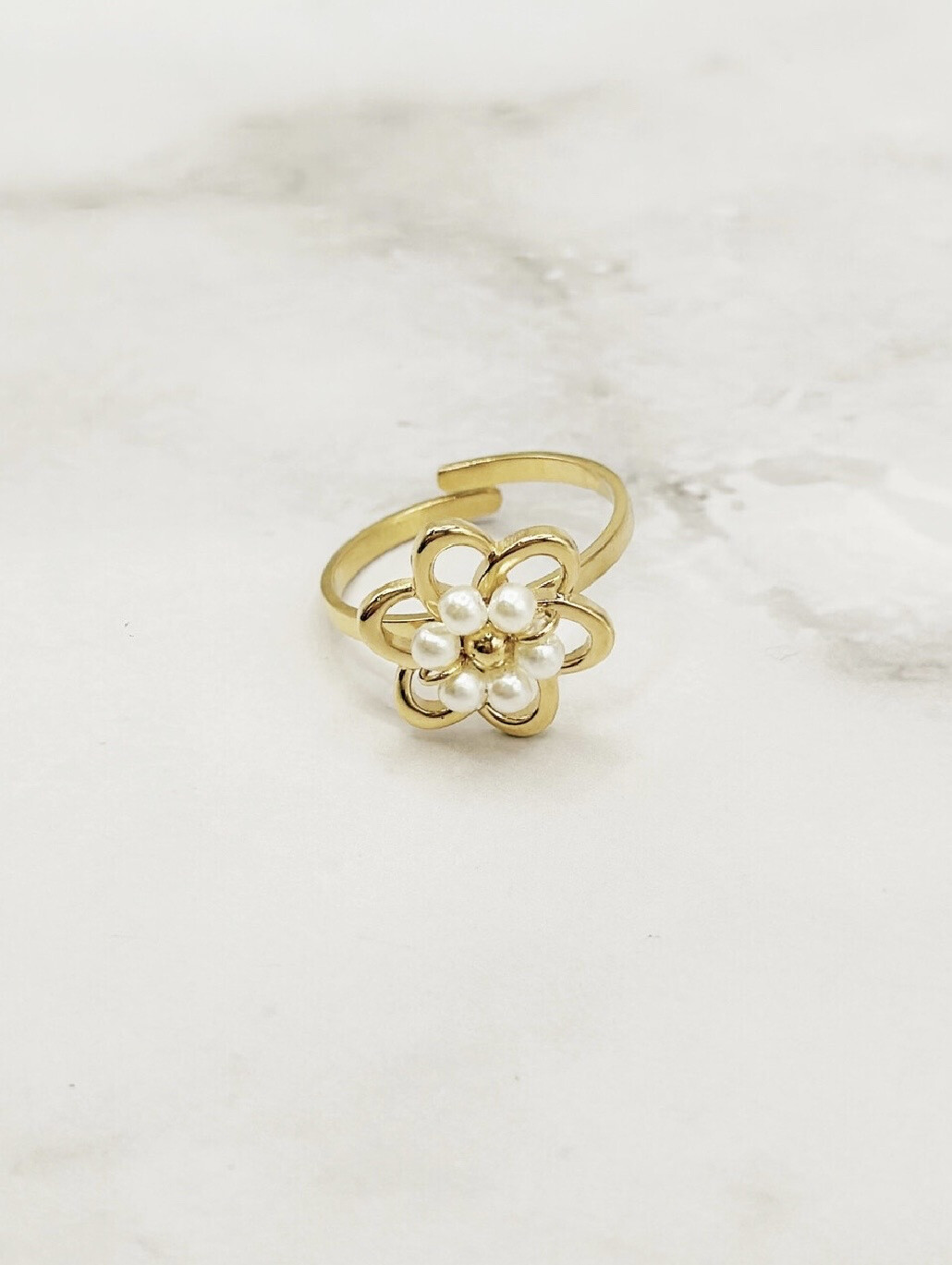 Mayorista Emily - Anillo ajustable de acero inoxidable para niños Gato