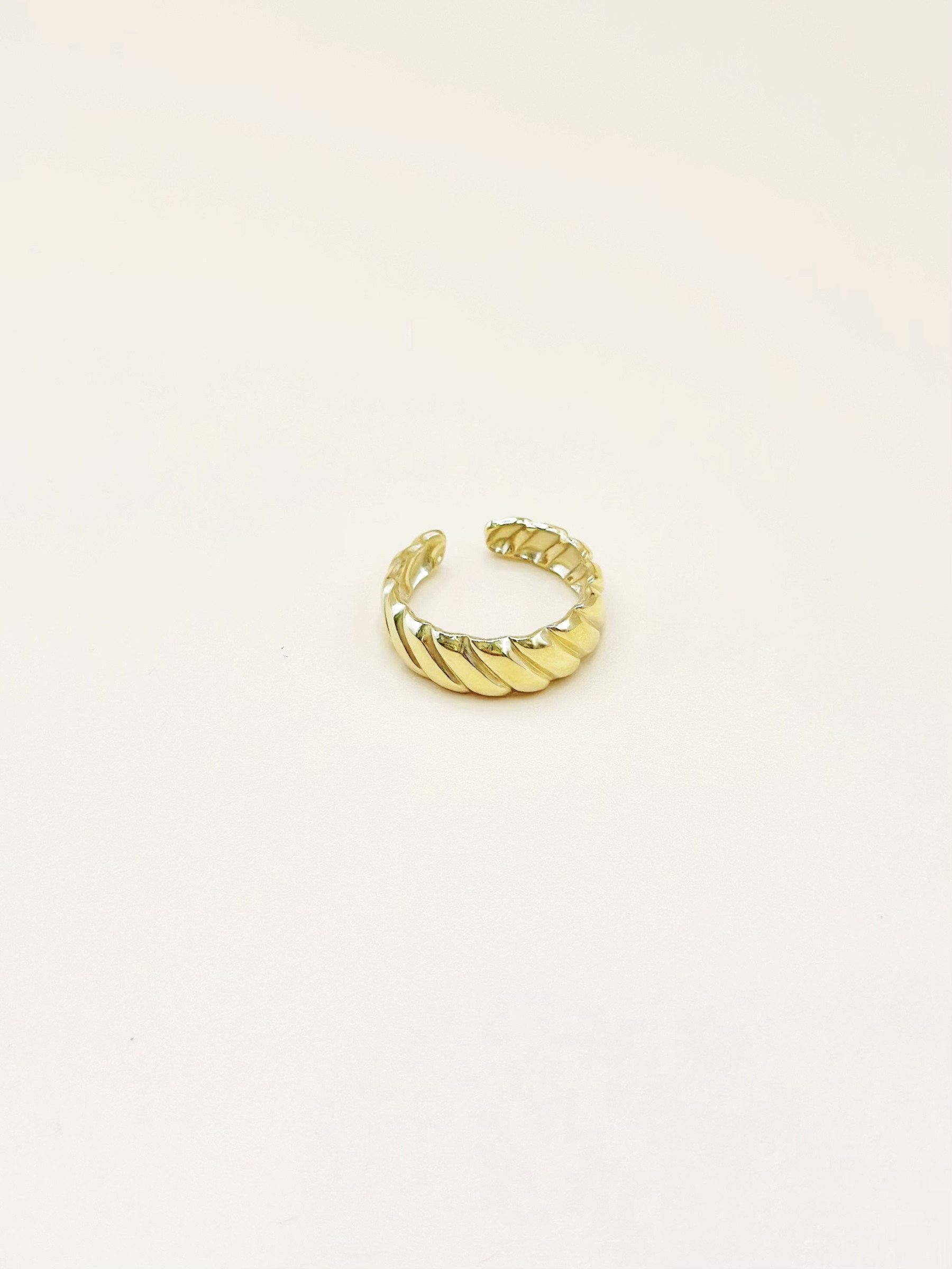 Grossiste Emily - Bague ajustable en acier inoxydable