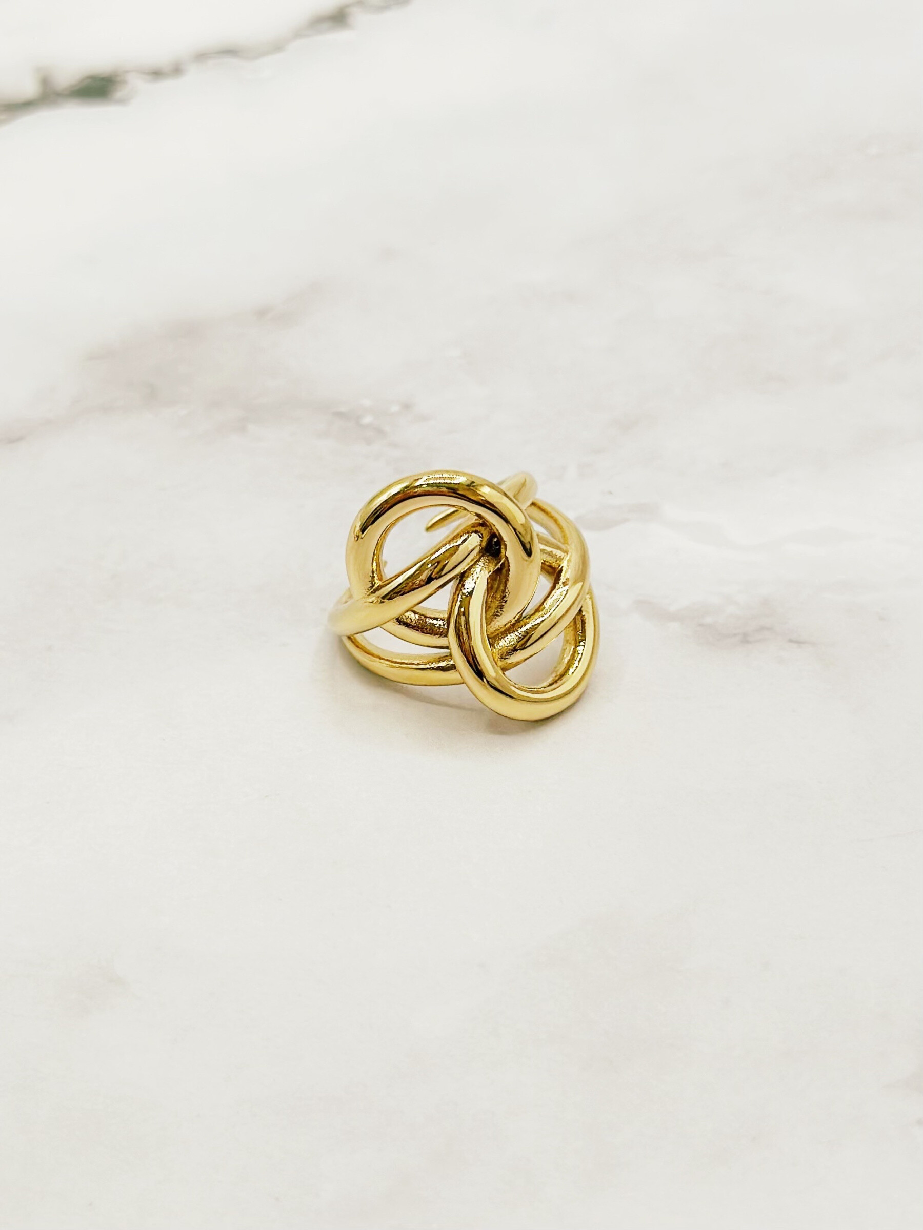 Wholesaler Emily - Heart adjustable stainless steel ring