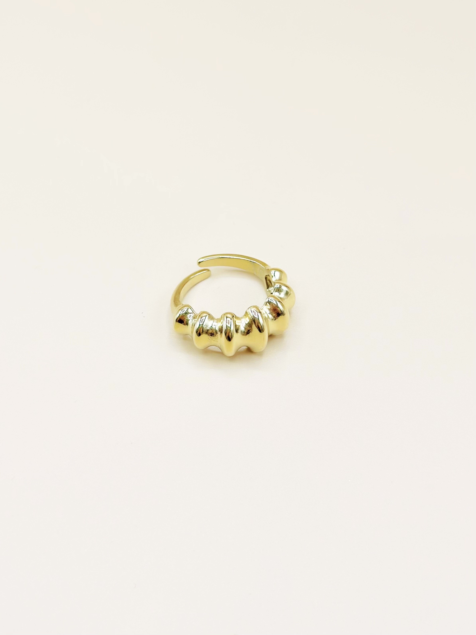 Grossiste Emily - Bague ajustable en acier inoxydable