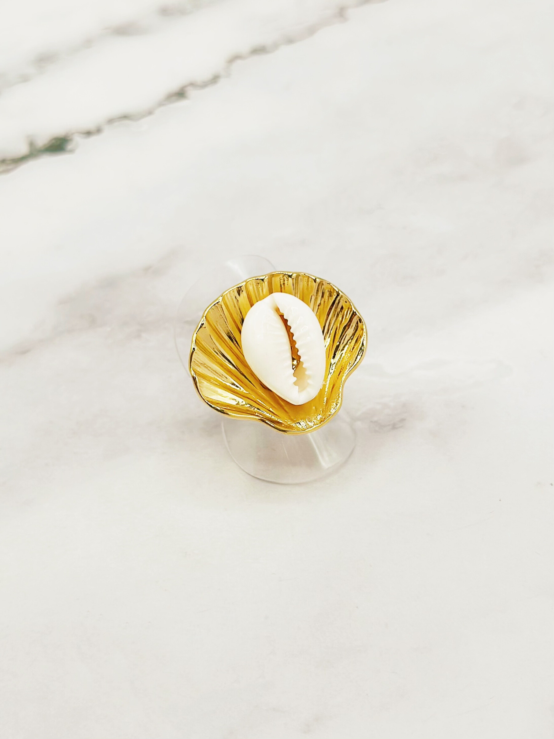 Mayorista Emily - Anillo de acero inoxidable ajustable con forma de corazón