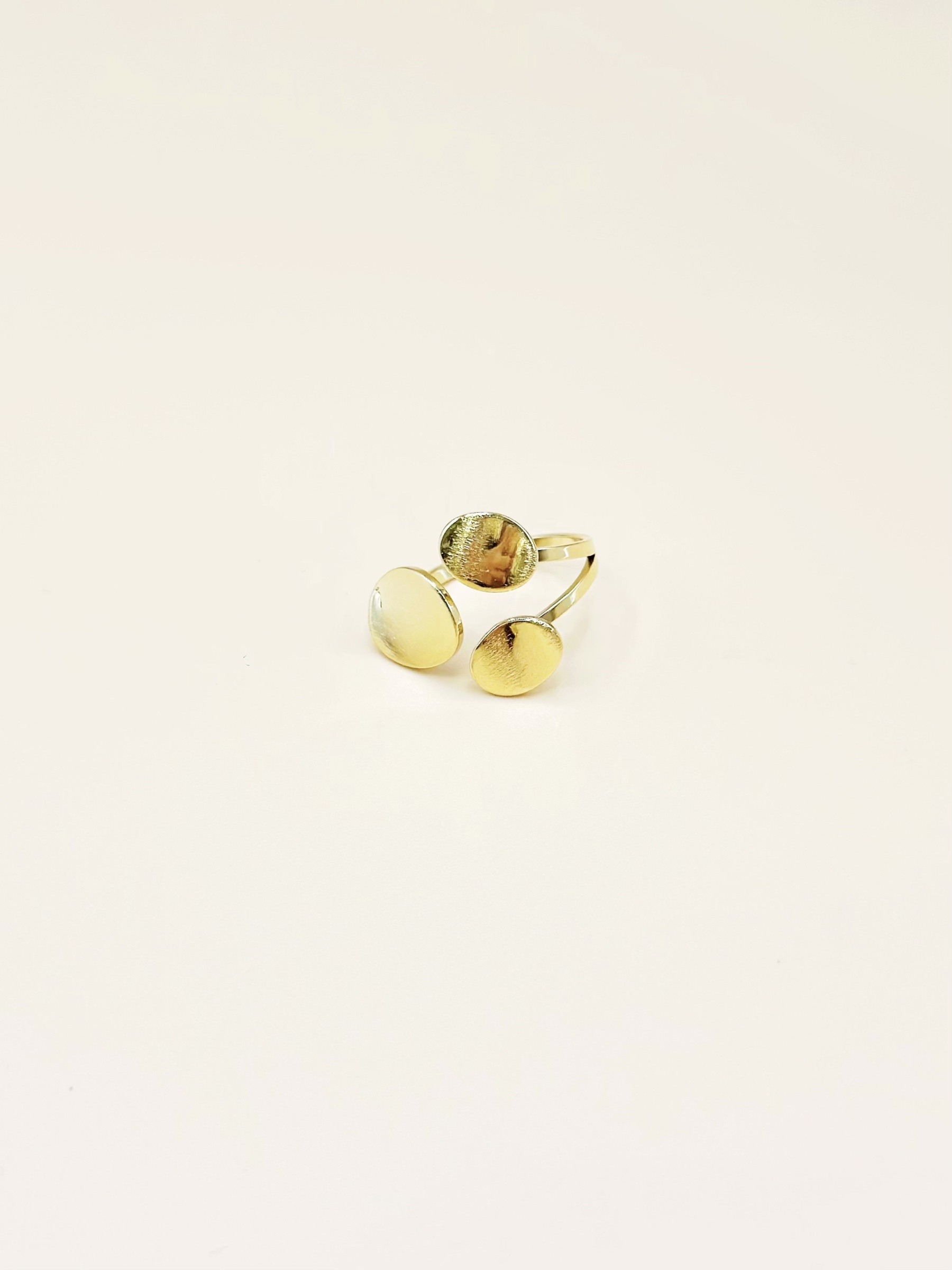 Grossiste Emily - Bague ajustable en acier inoxydable