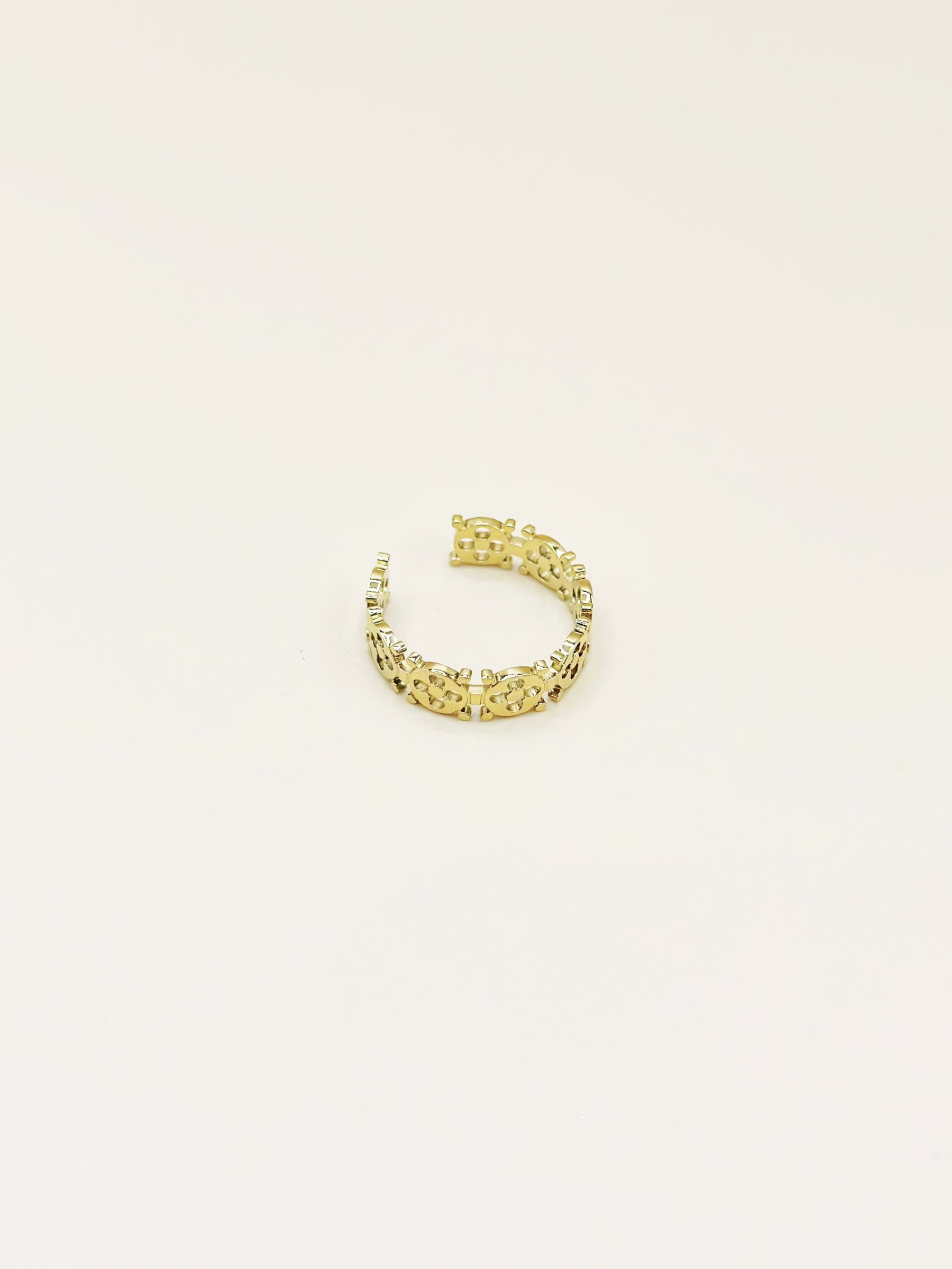 Grossiste Emily - Bague ajustable en acier inoxydable