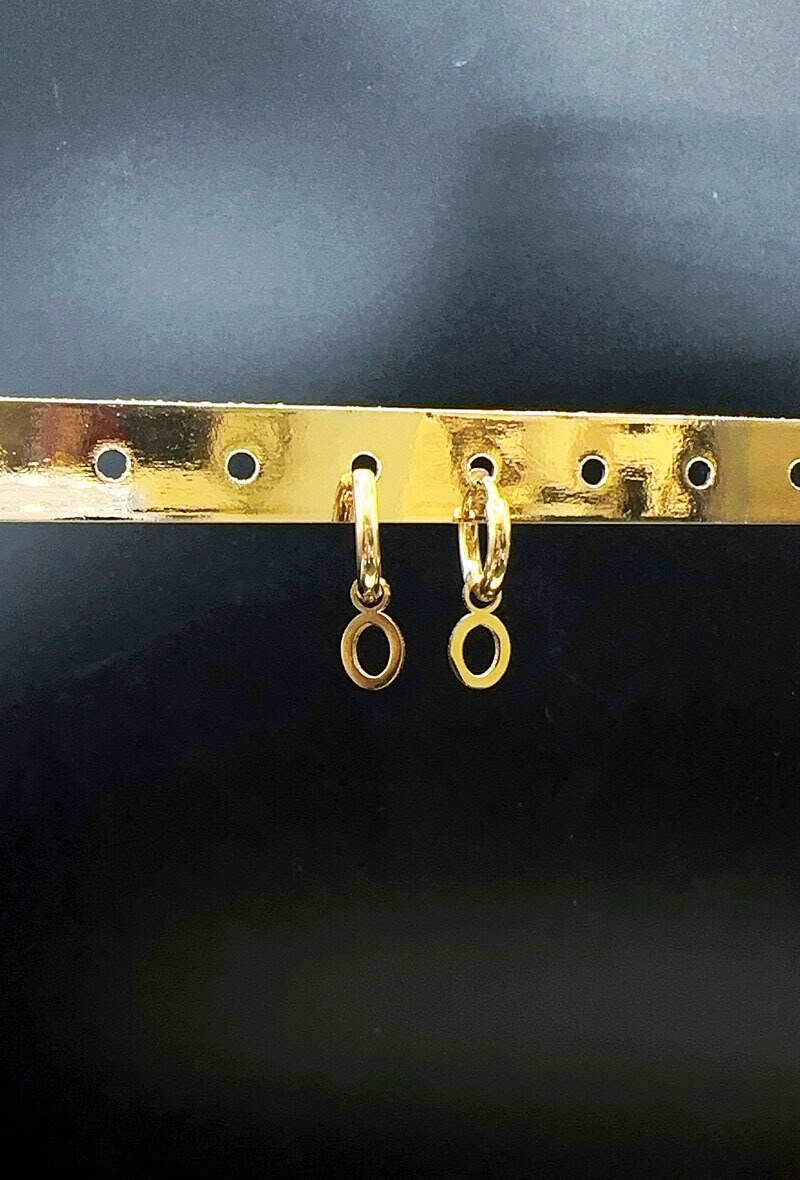 Großhändler Emily - Kleine Creolen aus Edelstahl
