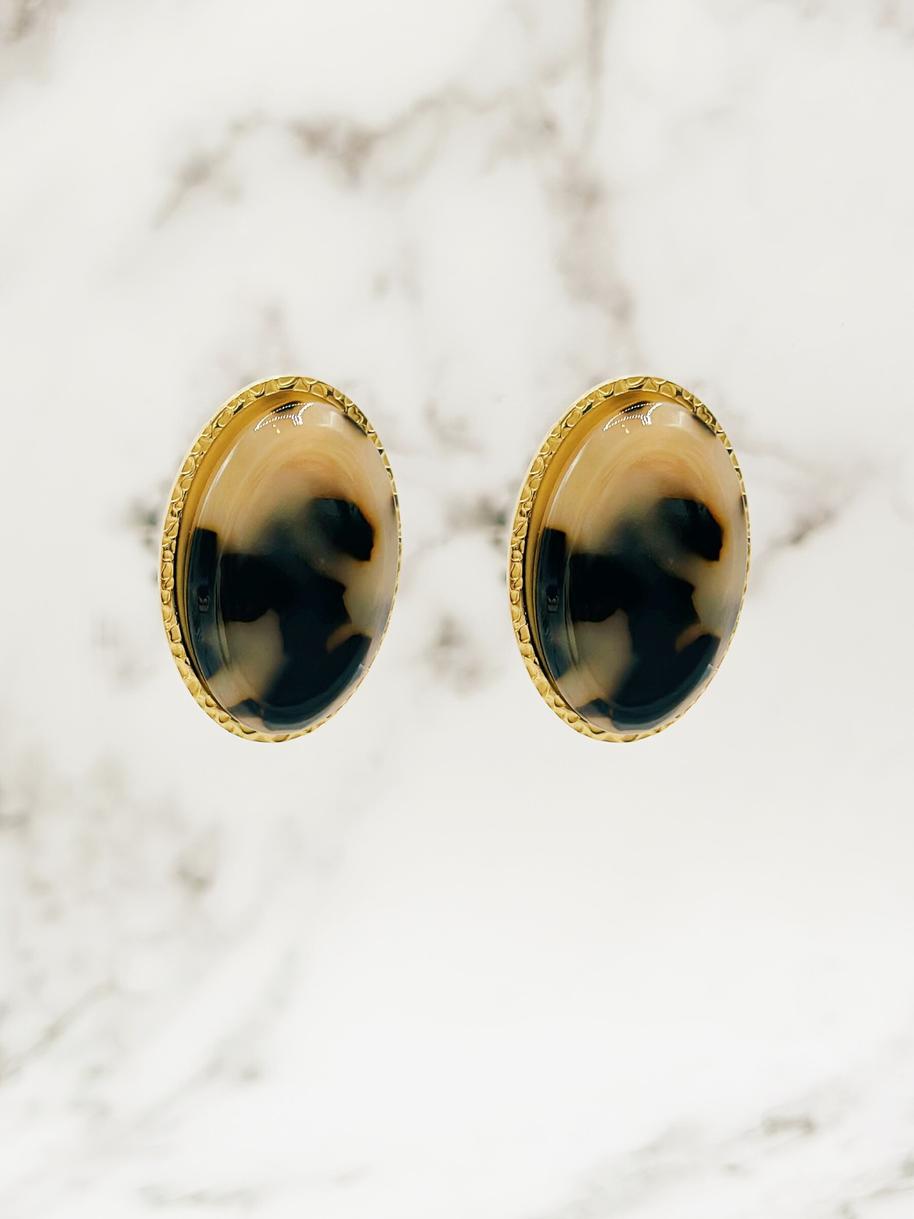 Wholesaler Emily - Starfish and white pearl stainless steel earrings