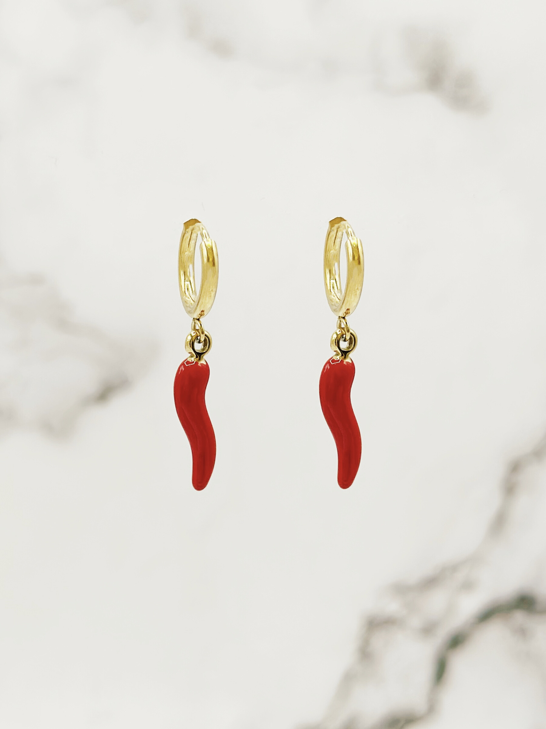 Wholesaler Emily - Starfish and white pearl stainless steel earrings