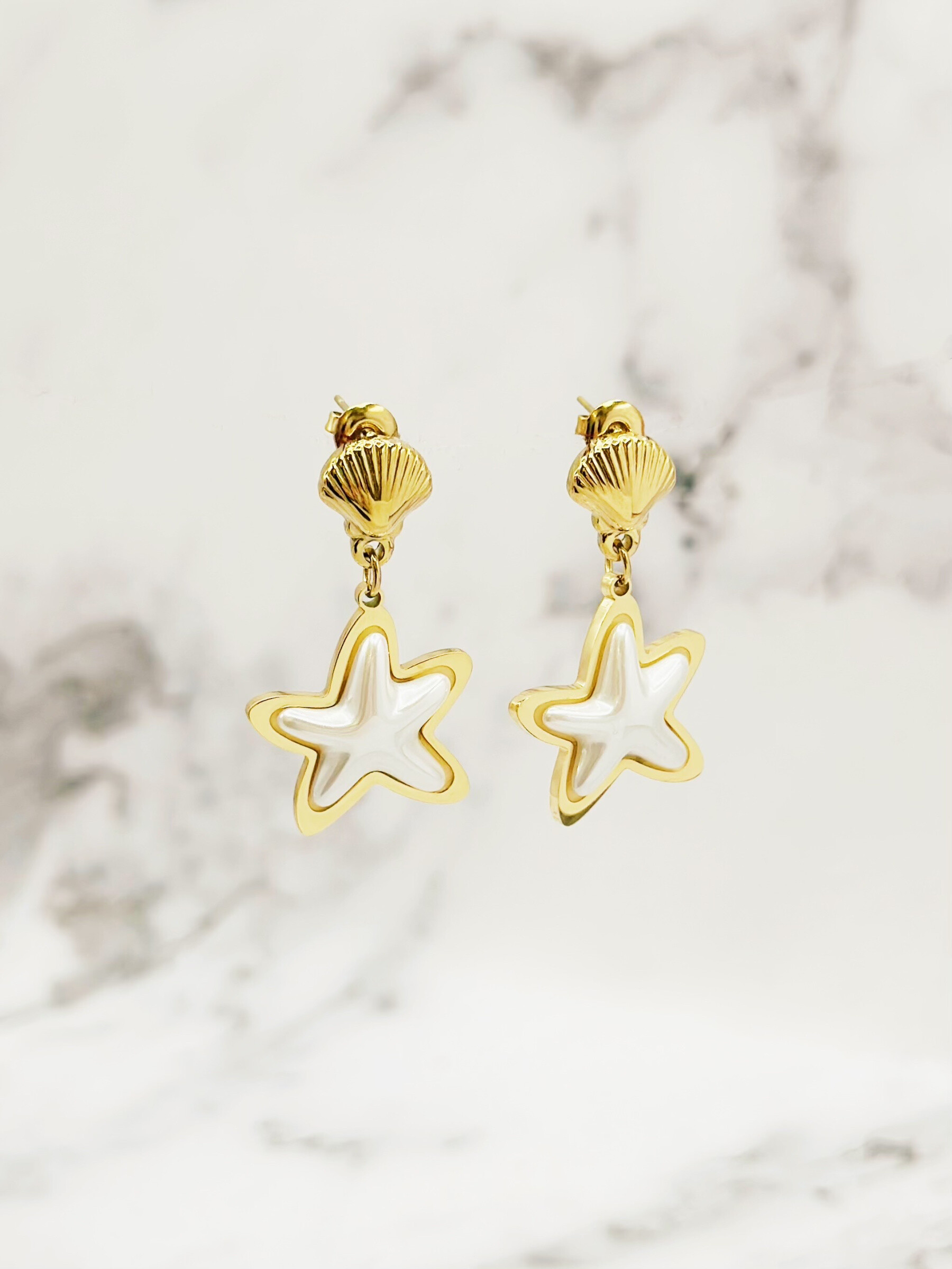 Wholesaler Emily - Stainless steel earrings CHarms