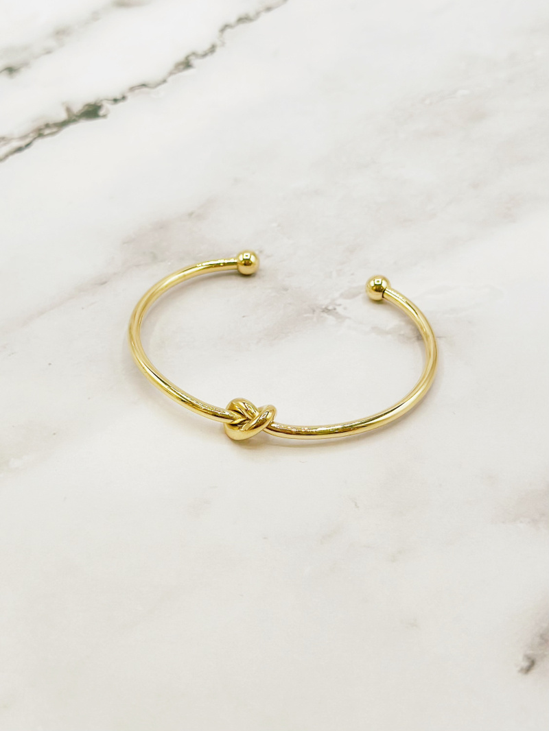 Grossista Emily - Bracciale in acciaio inossidabile regolabile Nodo