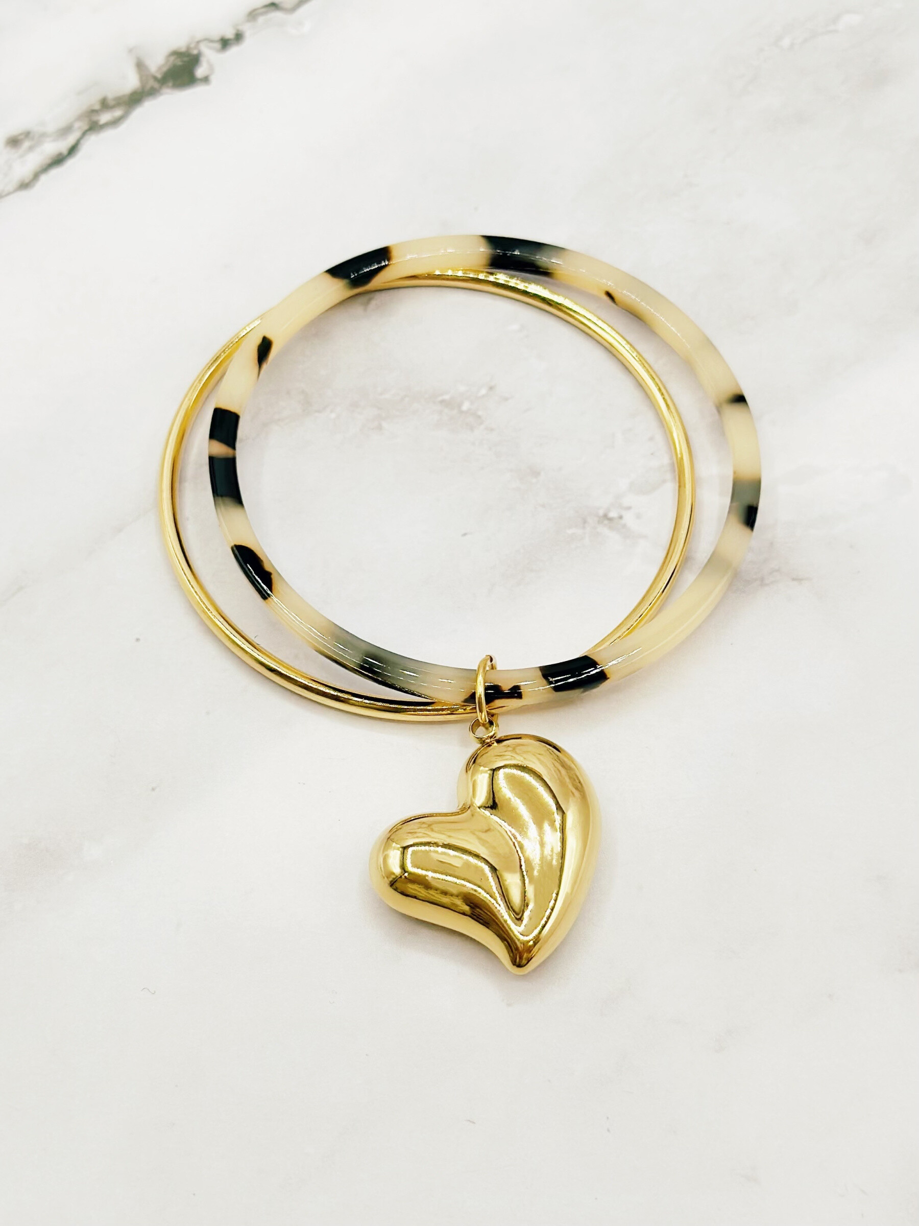 Wholesaler Emily - Open stainless steel bangle