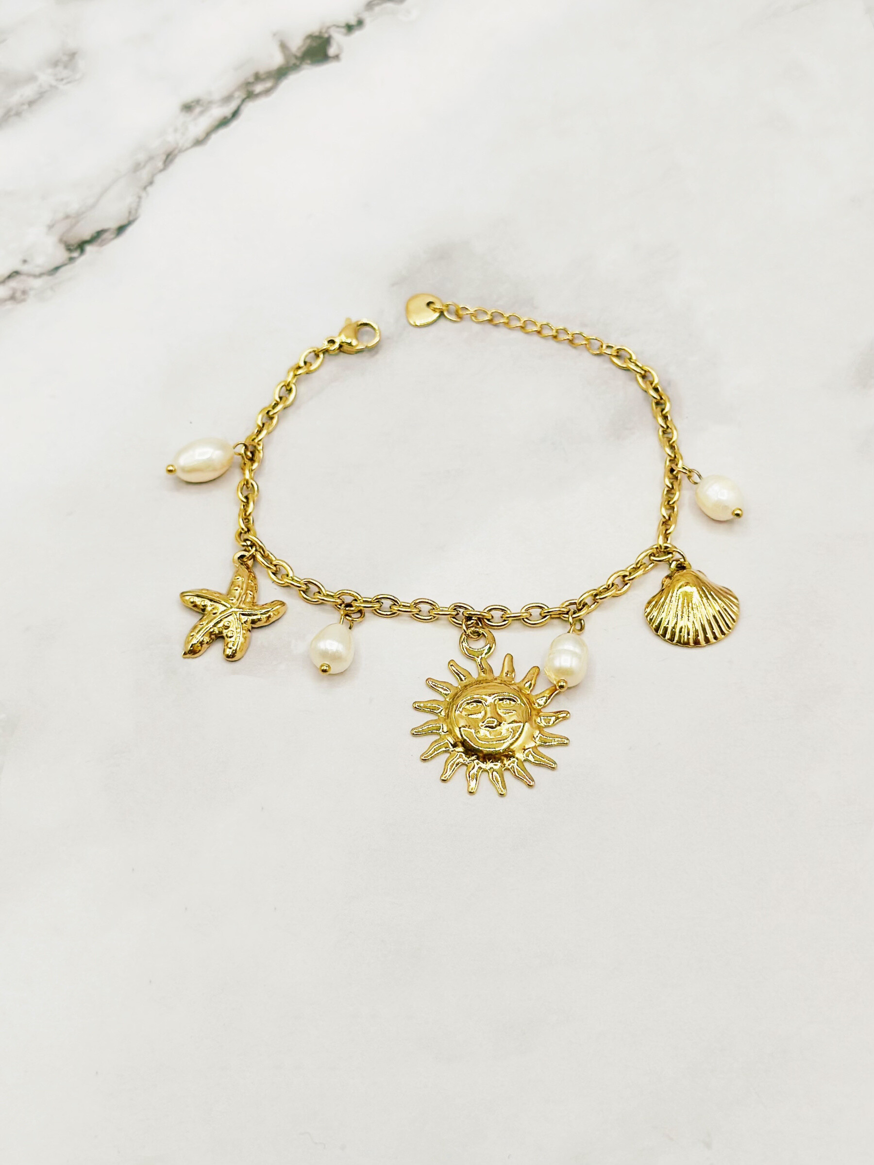 Wholesaler Emily - Adjustable stainless steel bracelet Charms