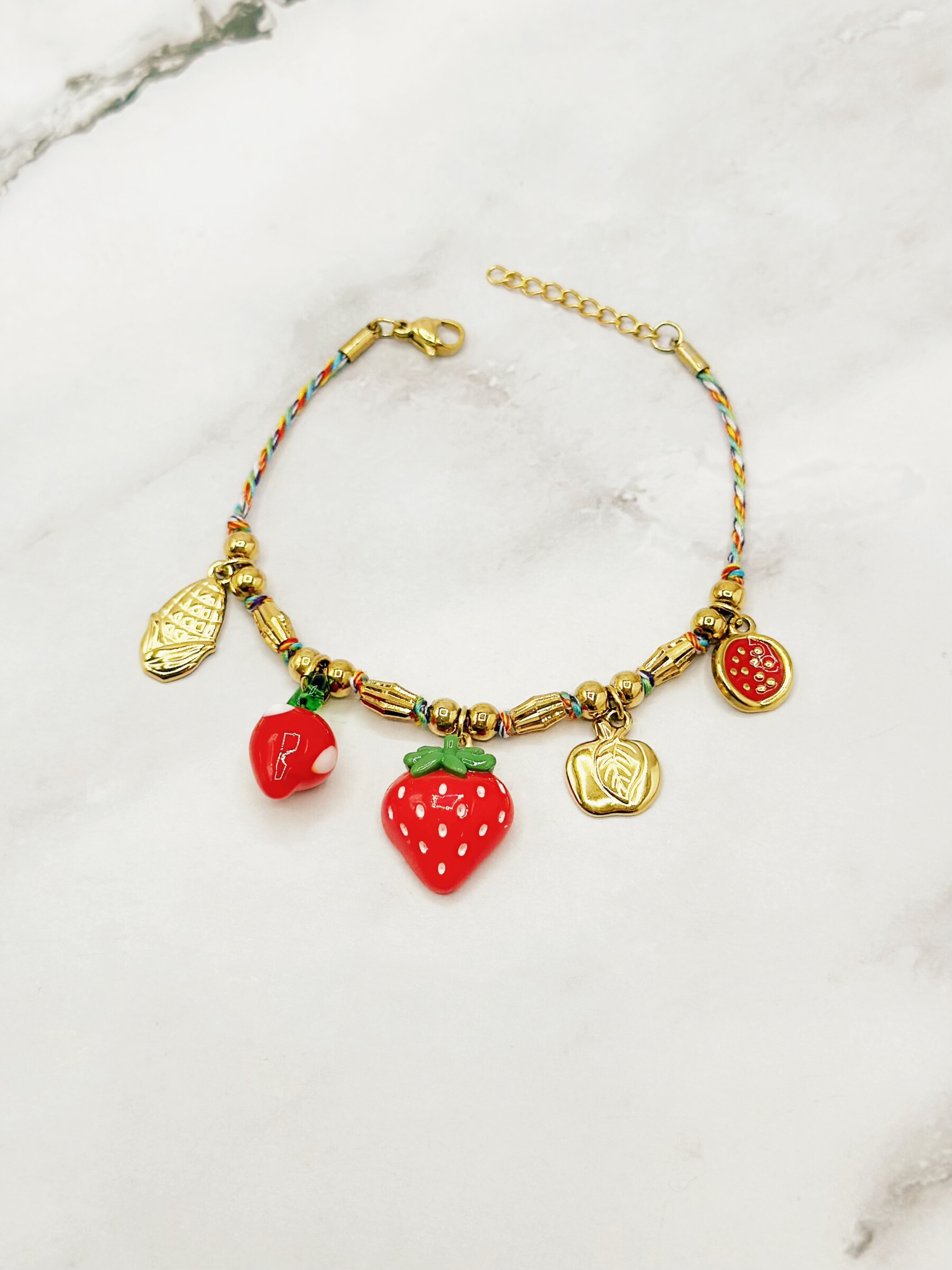 Grossiste Emily - Bracelet en acier inoxydable ajustable Charms Marins