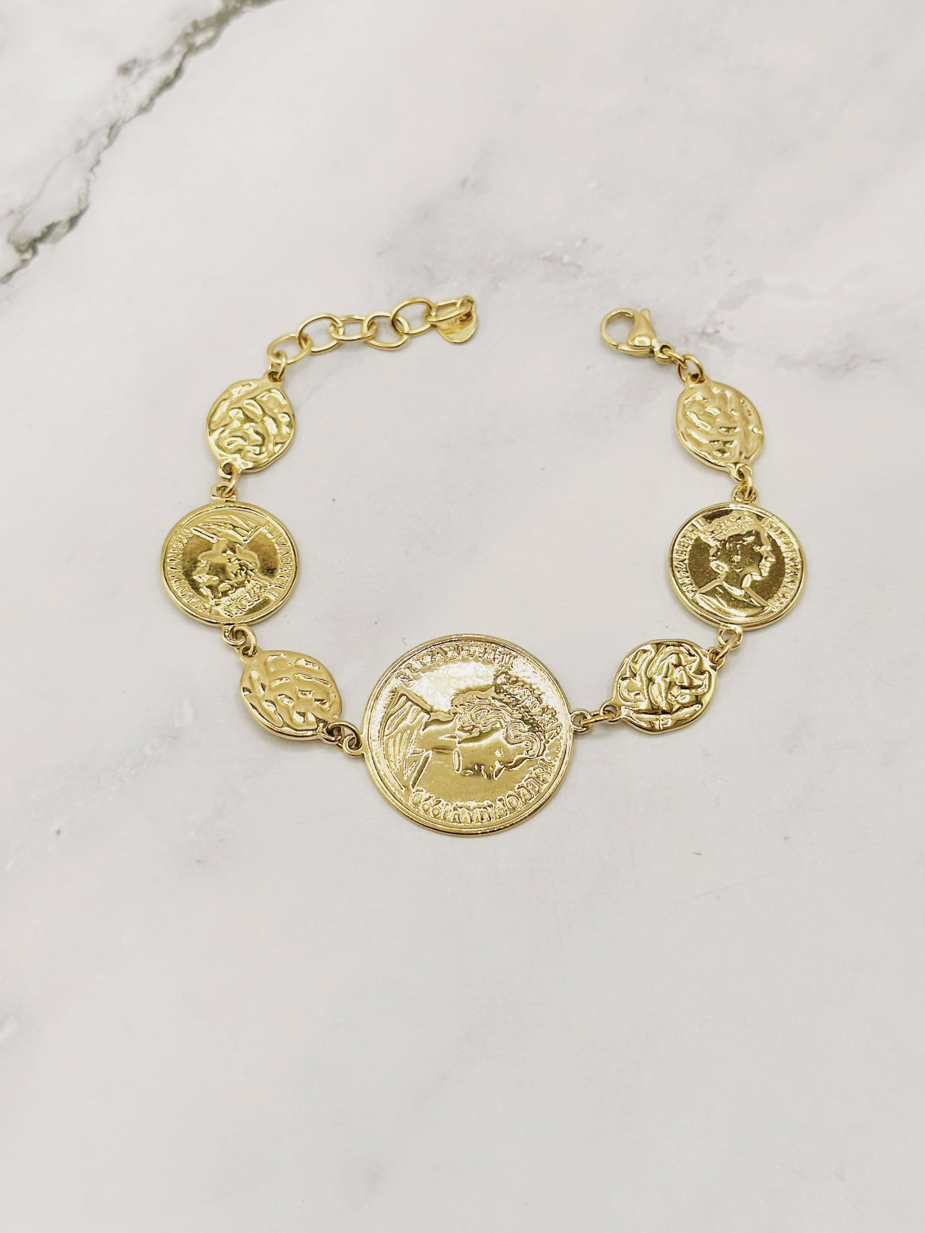Wholesaler Emily - Adjustable Stainless Steel Bracelet Elizabeth II
