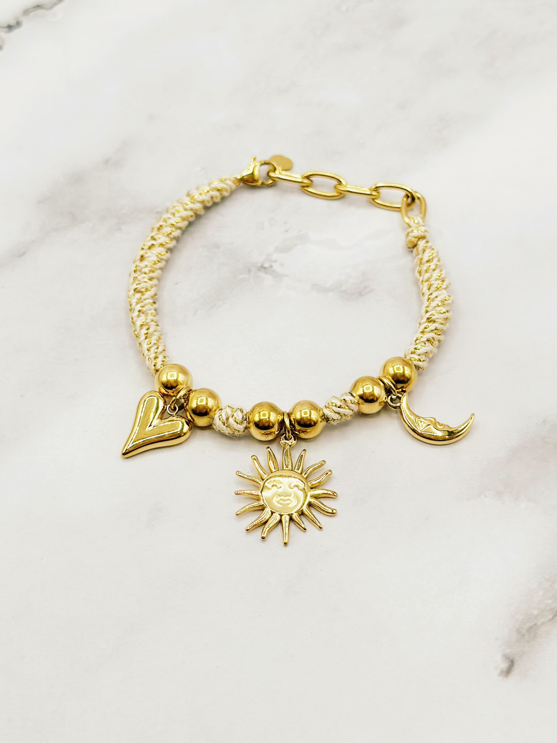Wholesaler Emily - Adjustable stainless steel necklace Shells