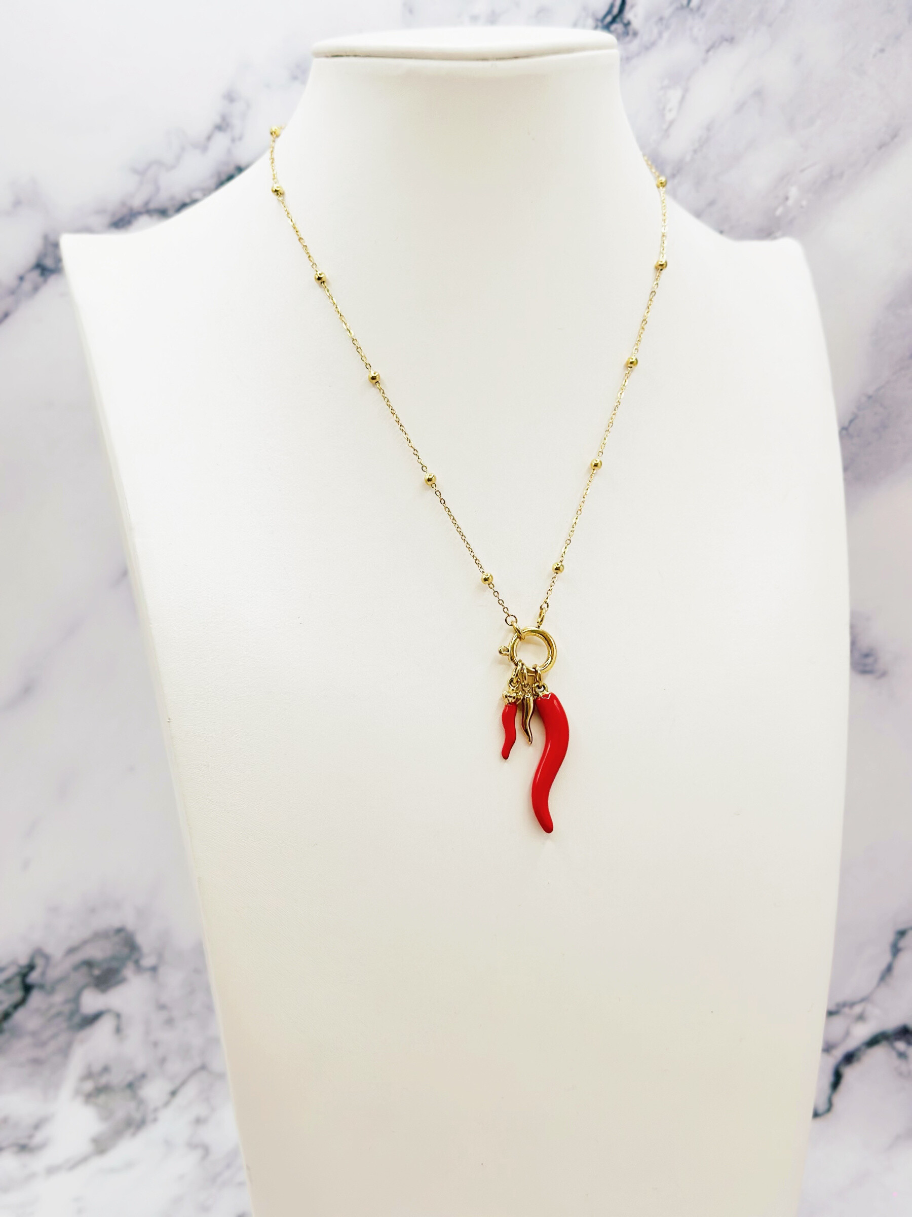 Mayorista Emily - Collar ajustable de acero Conchas