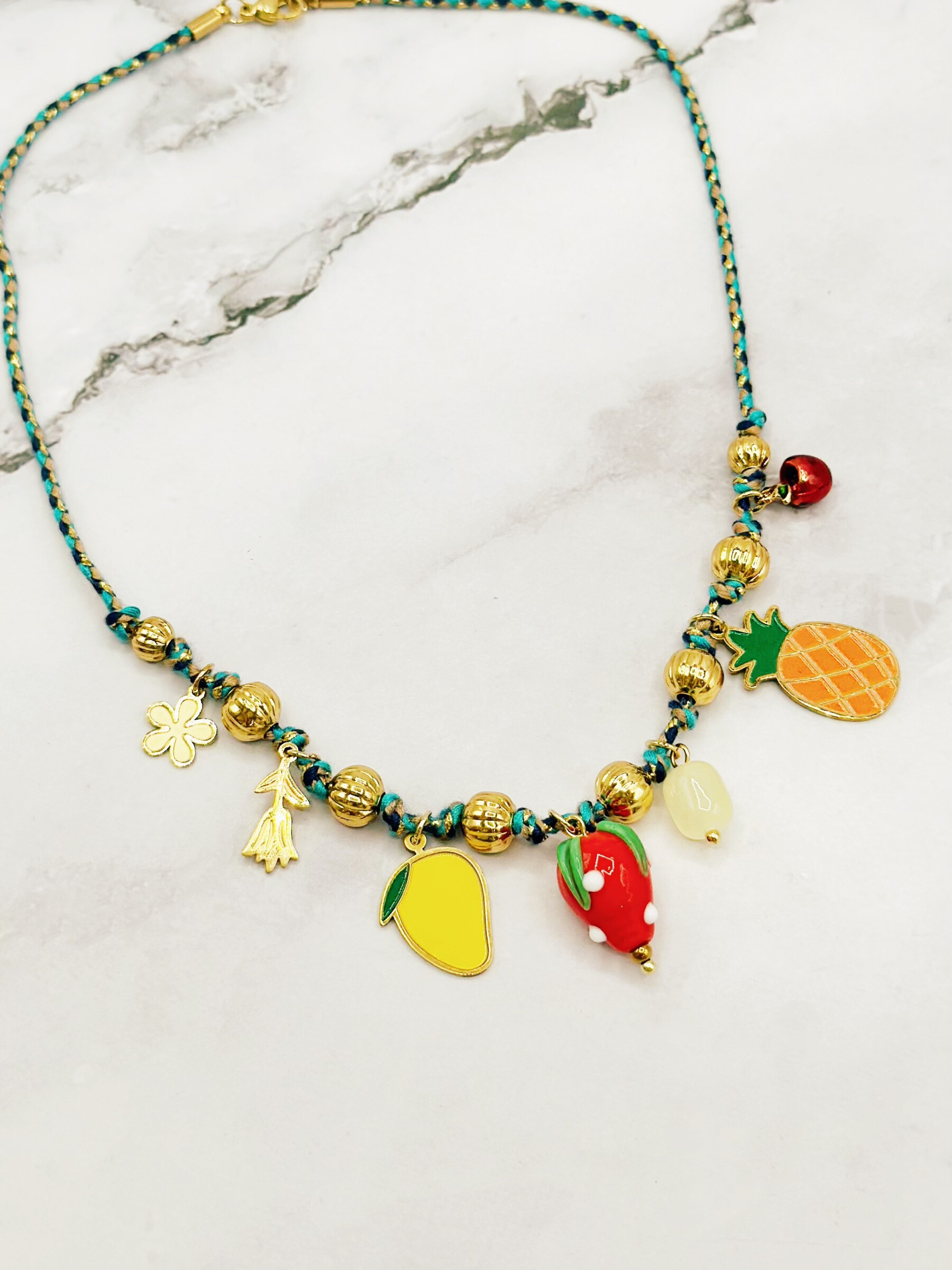 Mayorista Emily - Collar ajustable de acero Conchas