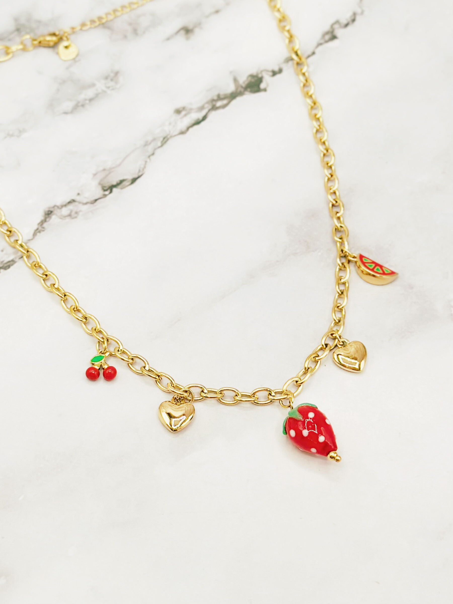 Mayorista Emily - Collar ajustable de acero Conchas