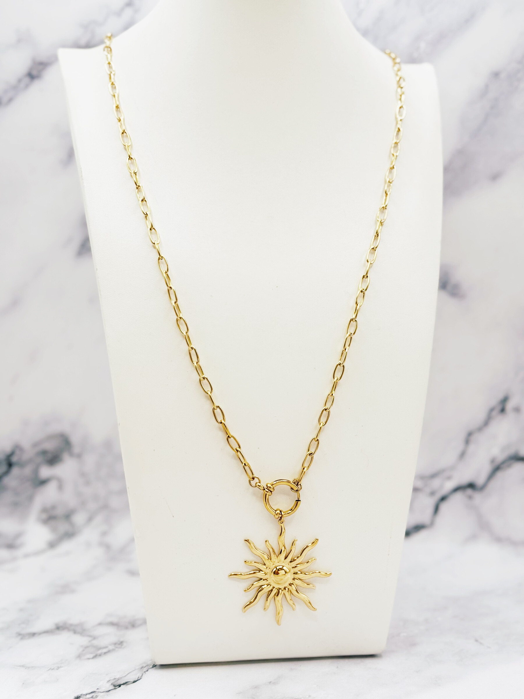 Mayorista Emily - Collar ajustable de acero Conchas