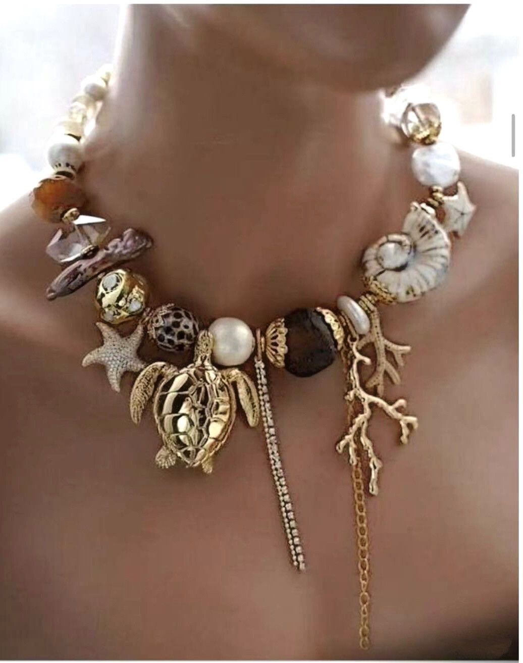 Wholesaler Emily - Adjustable stainless steel necklace Charms