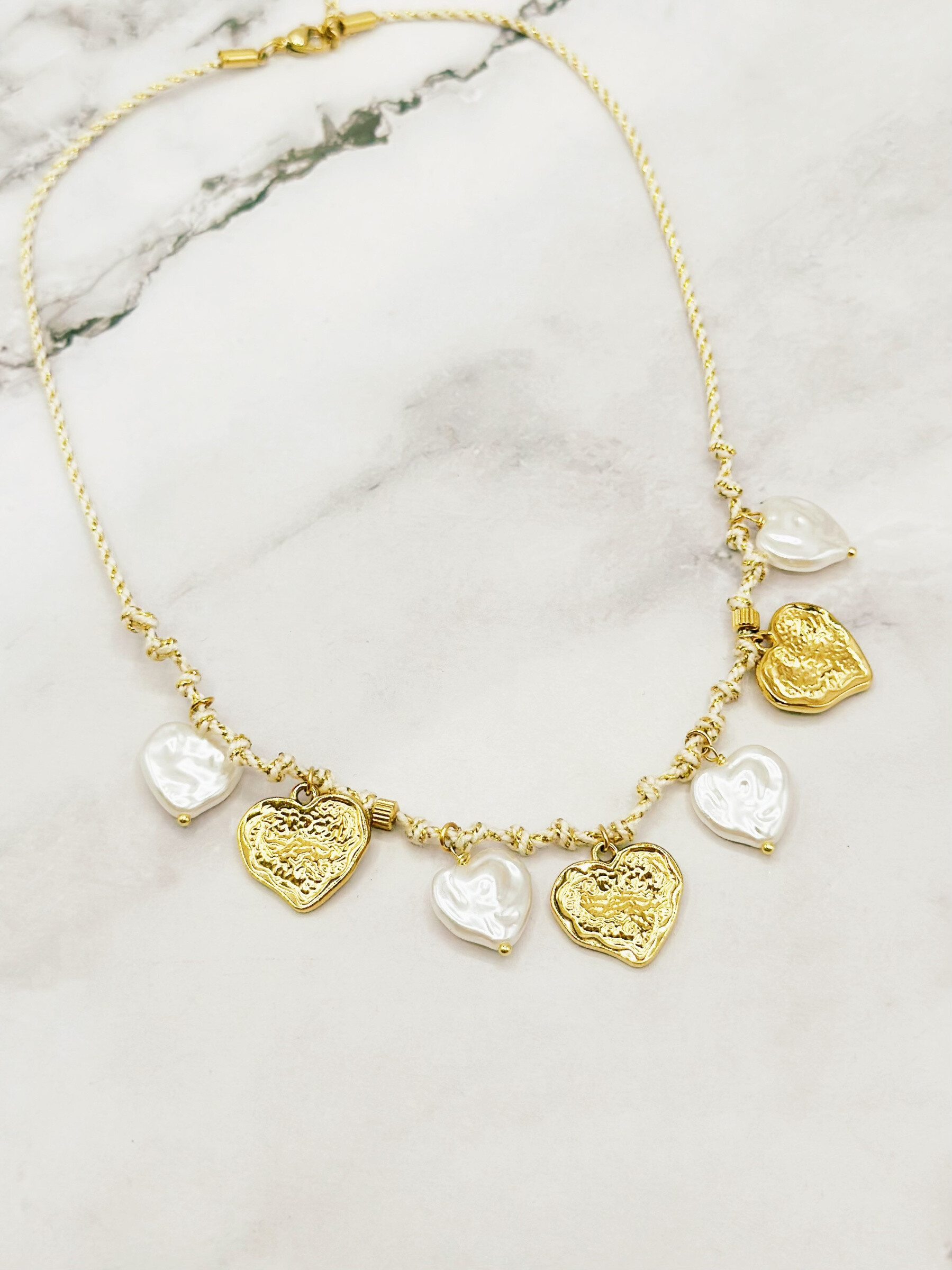 Wholesaler Emily - Adjustable stainless steel necklace Charms