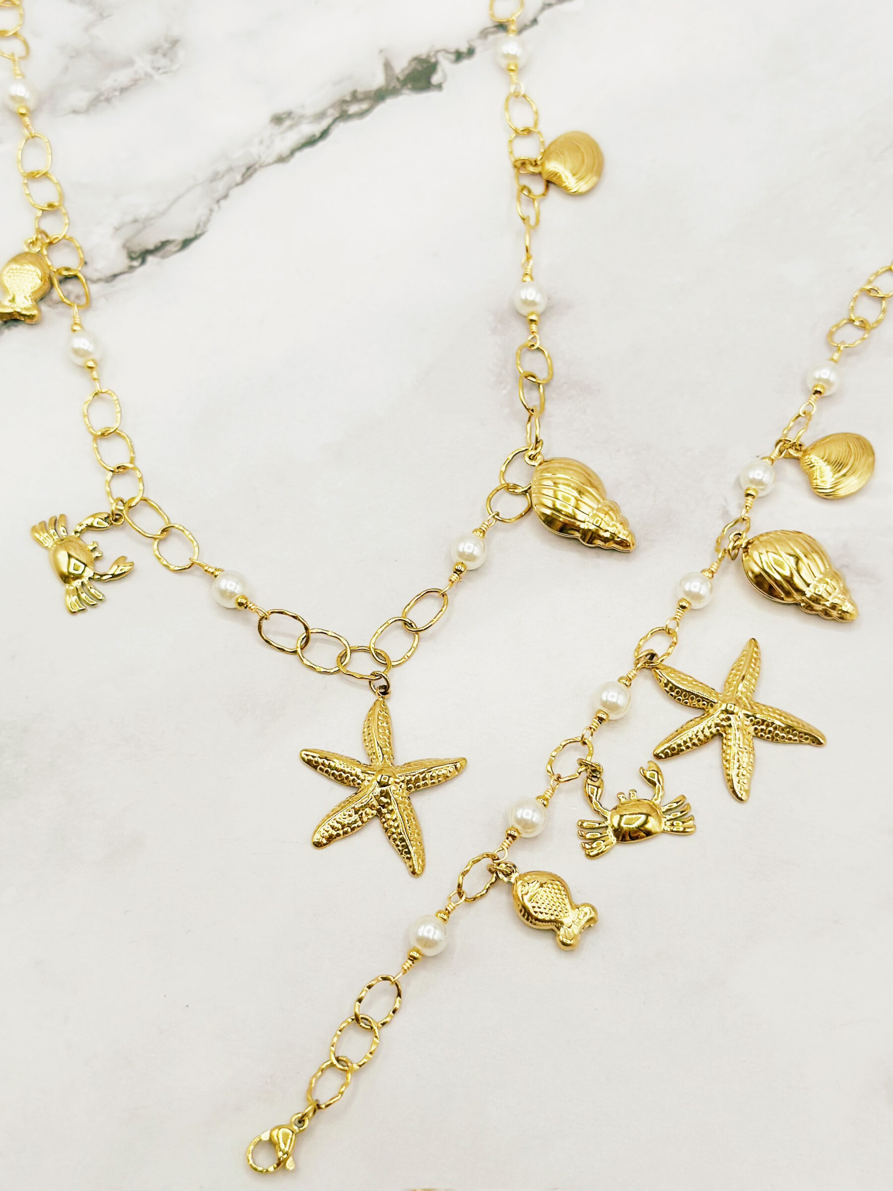 Grossiste Emily - Parures de bijoux en acier inoxydable Charm
