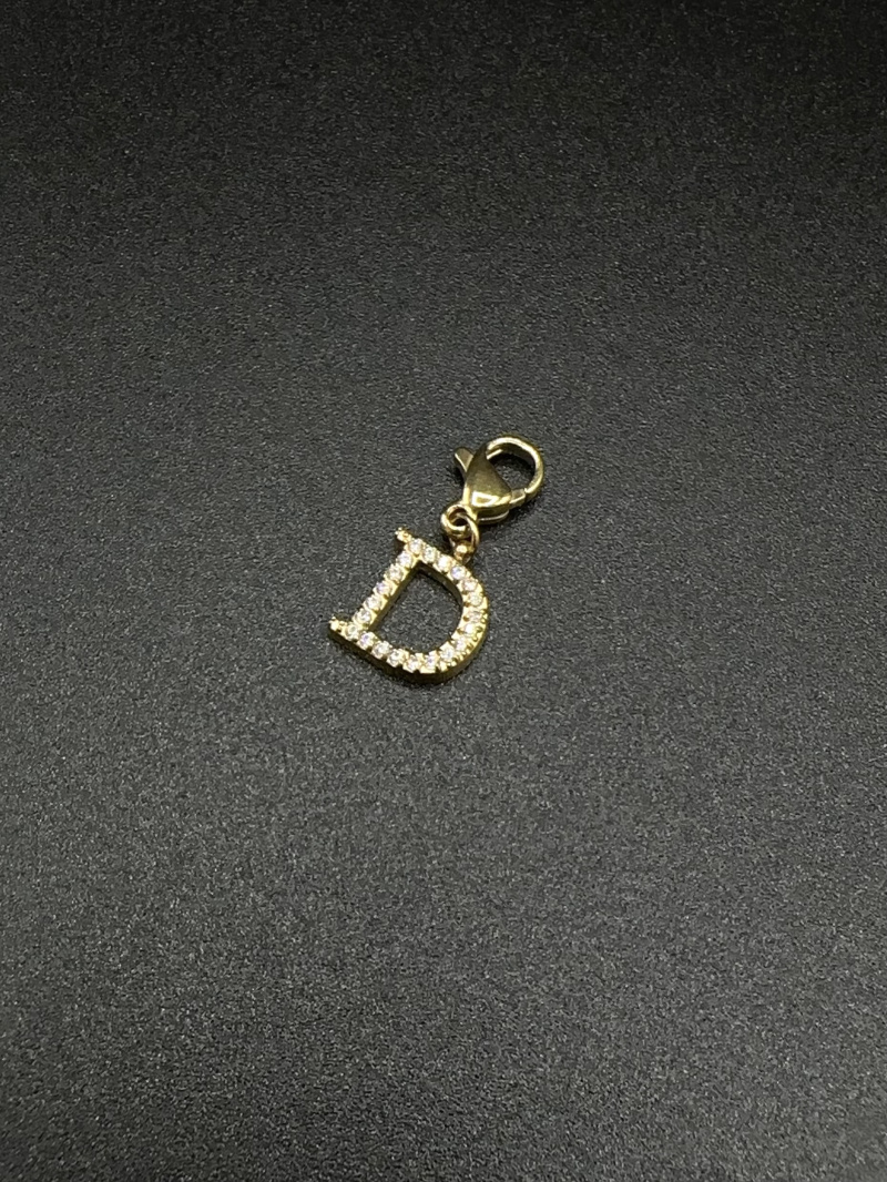 Wholesaler Emily - Stainless steel charm strass numbers