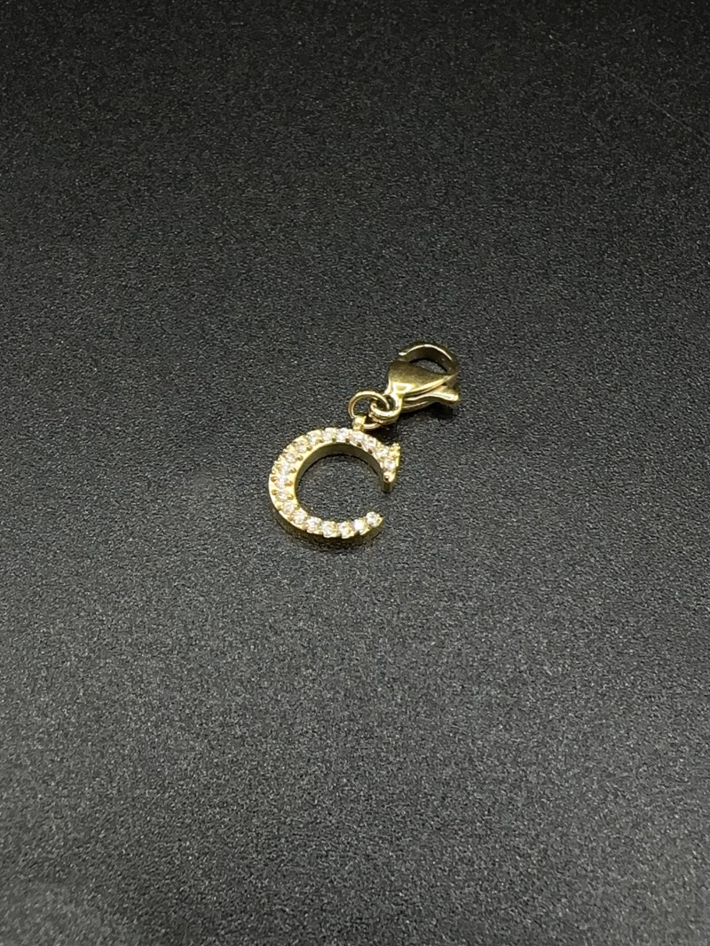 Wholesaler Emily - Stainless steel charm strass numbers