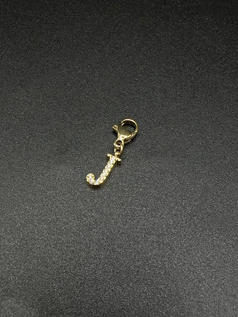 Wholesaler Emily - Stainless steel charm strass numbers