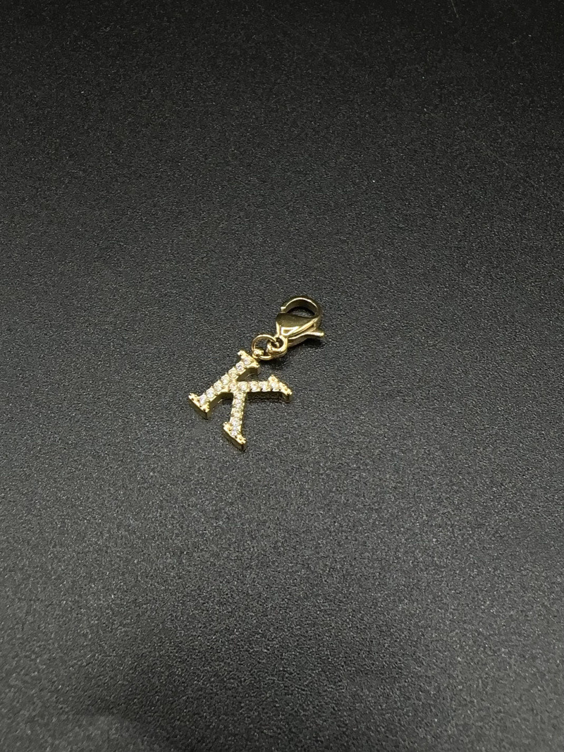 Wholesaler Emily - Stainless steel charm strass numbers