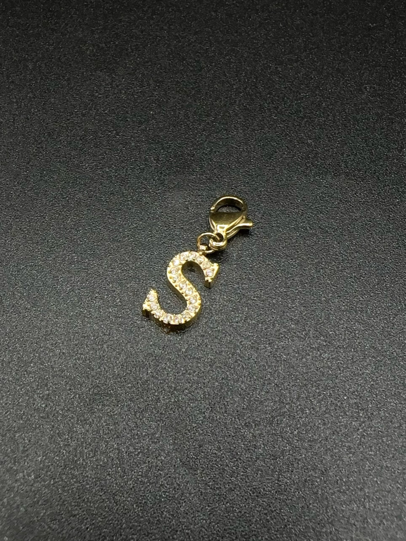 Wholesaler Emily - Stainless steel charm strass numbers