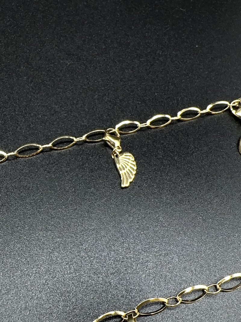 Mayorista Emily - Charm de acero inoxidable con strass