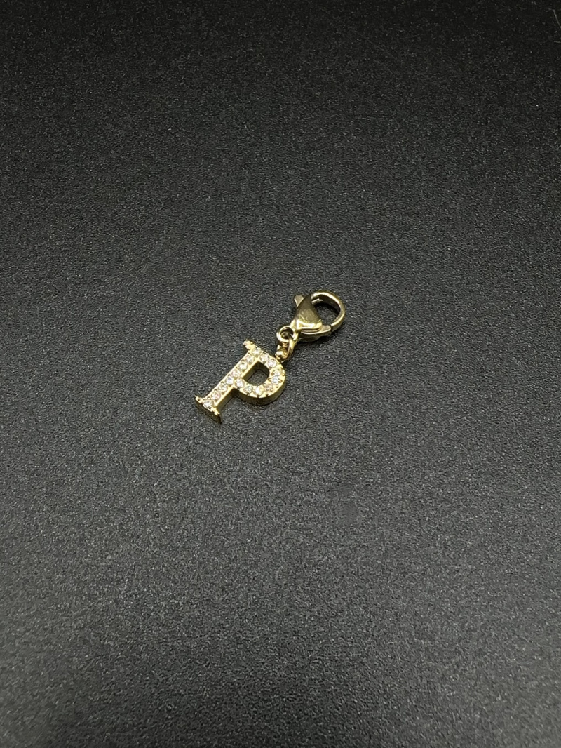 Wholesaler Emily - Stainless steel charm strass numbers