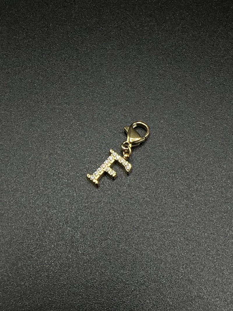Wholesaler Emily - Stainless steel charm strass numbers