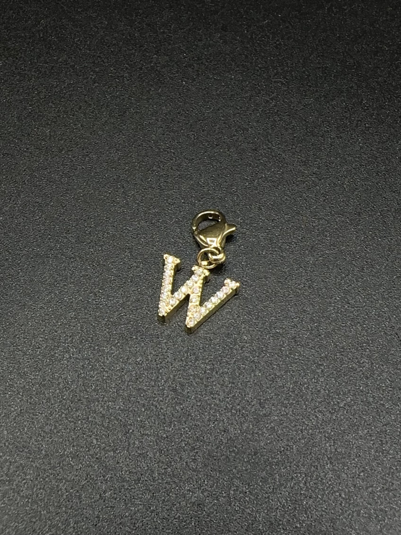 Wholesaler Emily - Stainless steel charm strass numbers