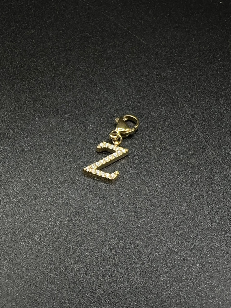Wholesaler Emily - Stainless steel charm strass numbers