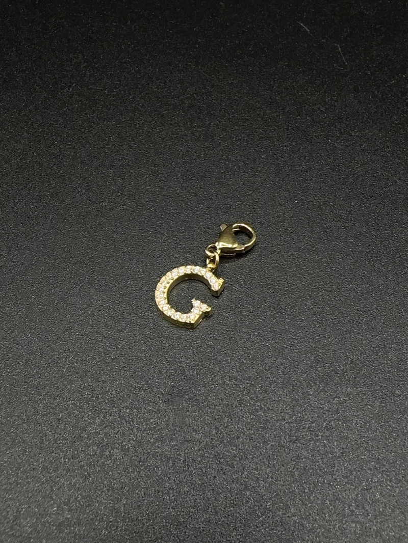 Wholesaler Emily - Stainless steel charm strass numbers