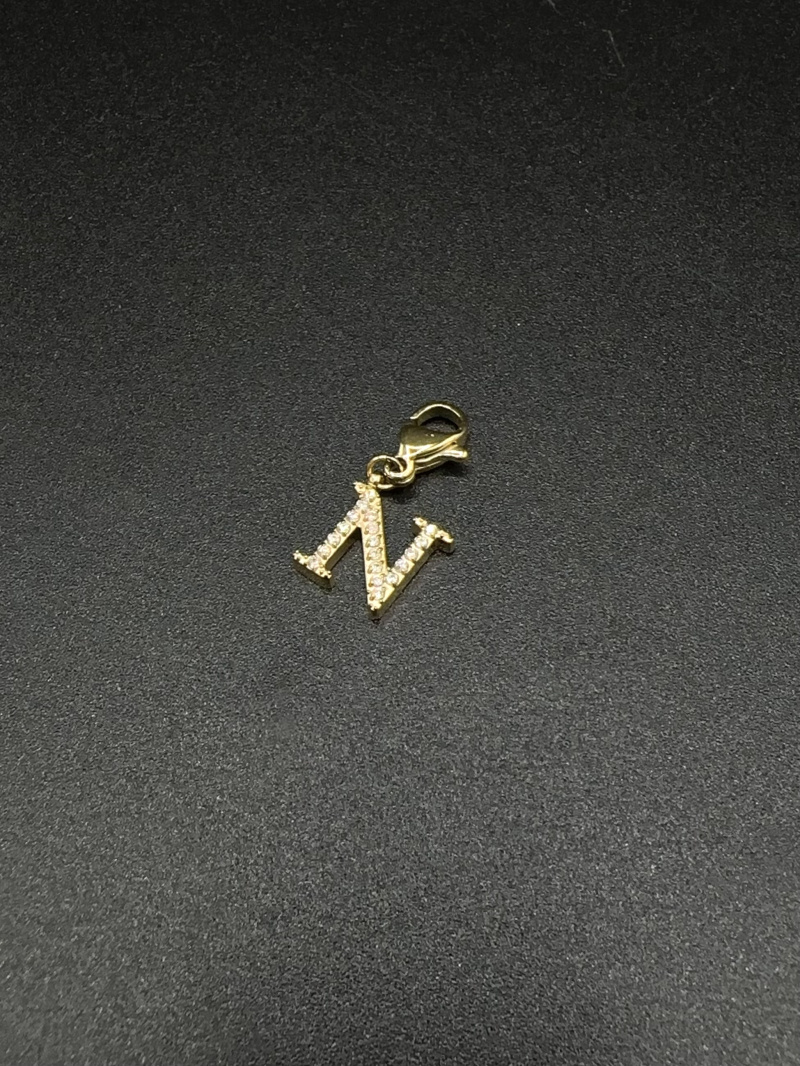 Wholesaler Emily - Stainless steel charm strass numbers